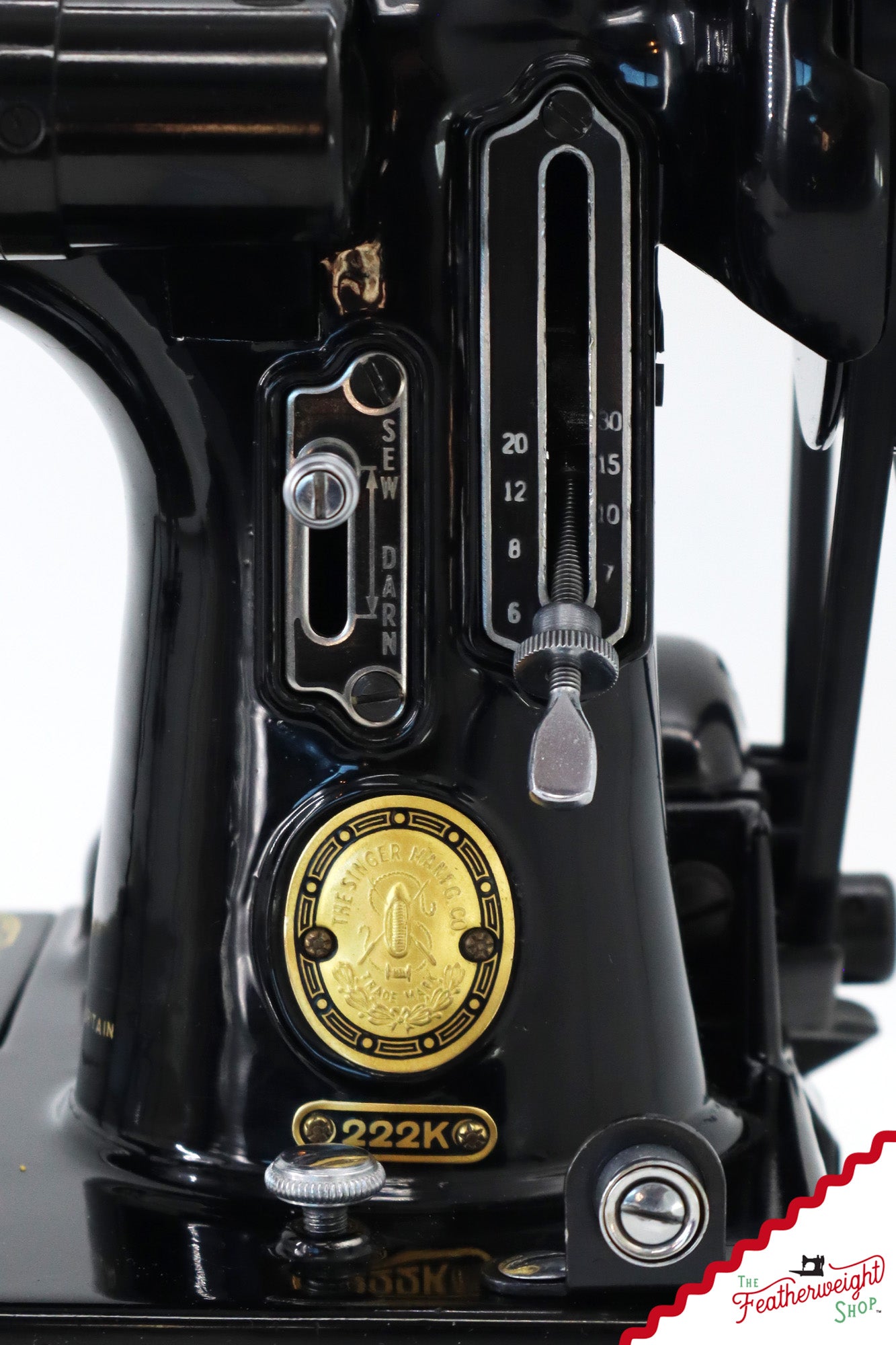 Singer Featherweight 222K Sewing Machine - EK3287**, 1955