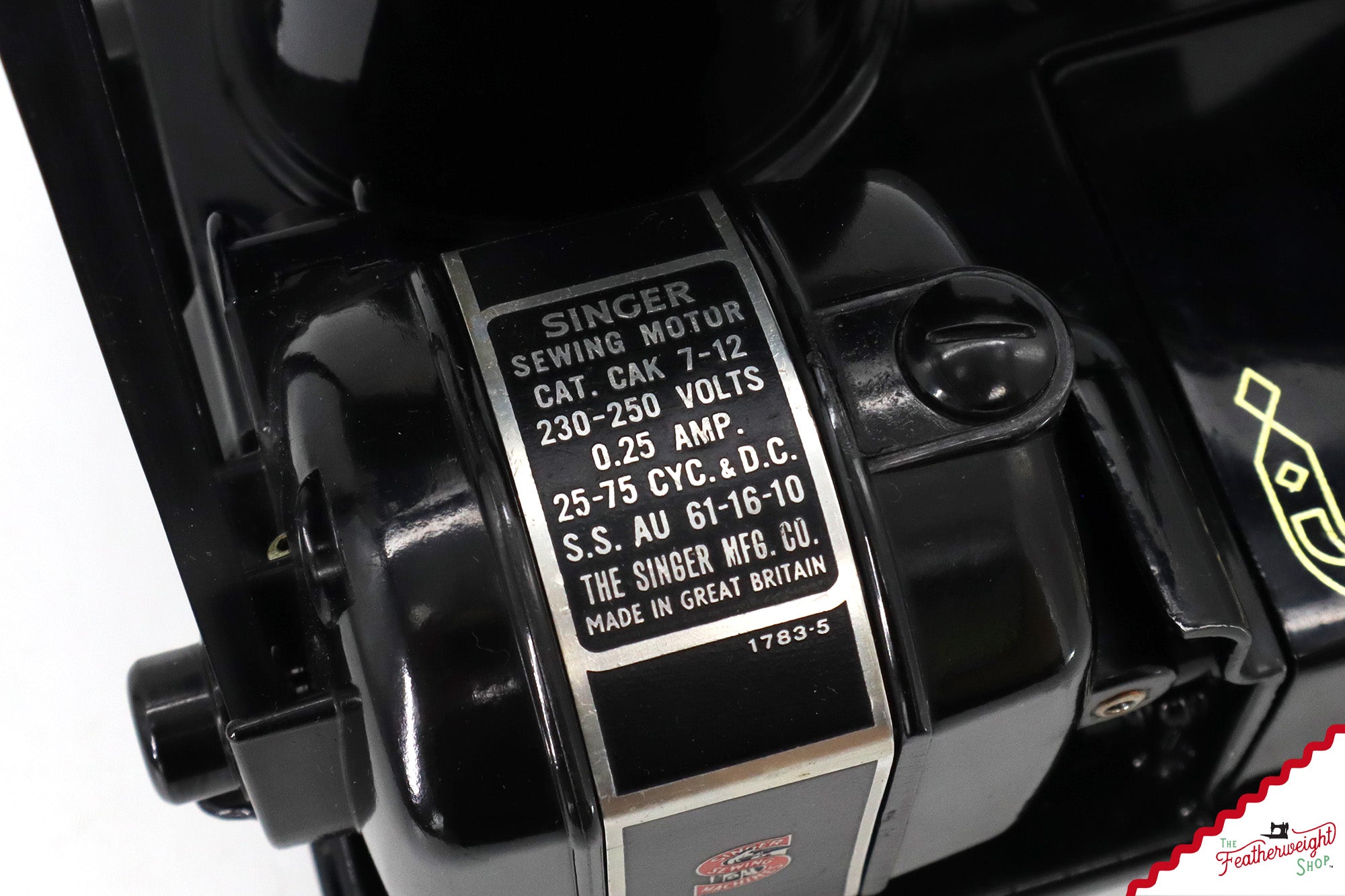 Singer Featherweight 222K Sewing Machine, Red 'S' - ES1670** - 1960