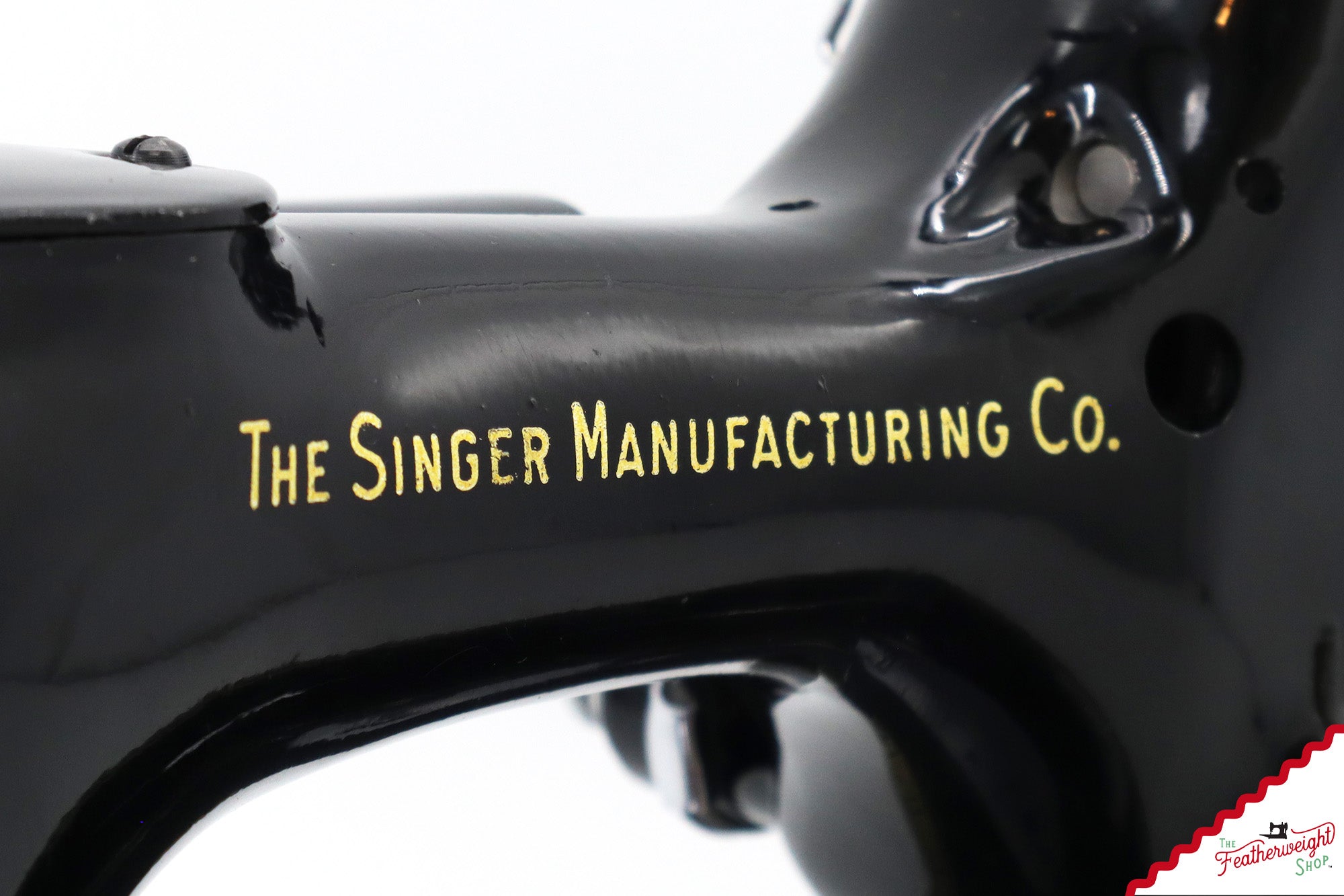 Singer Featherweight 222K Sewing Machine, Red 'S' - ES1670** - 1960