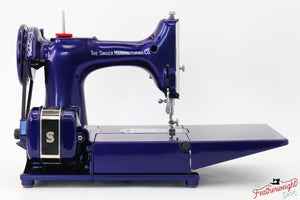Singer Featherweight 222K Red 'S' - EP7595** - Fully Restored in Cobalt Blue