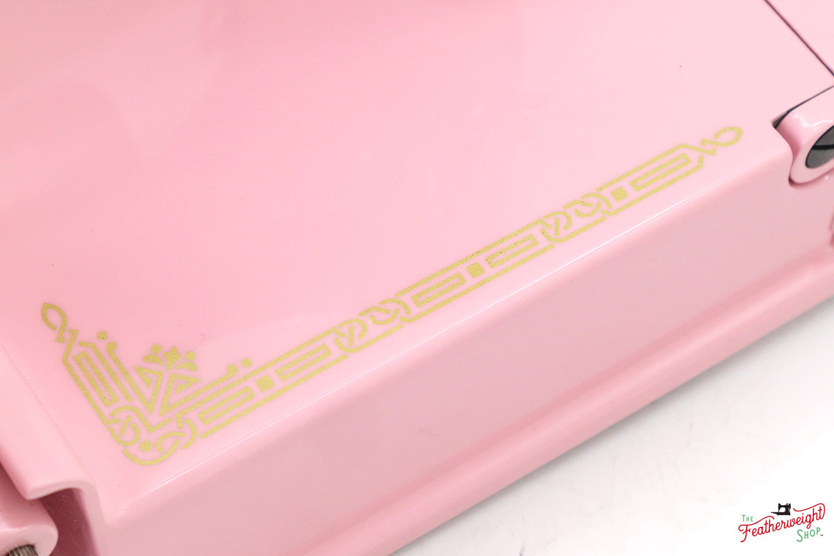 Singer Featherweight 221, EH133*** - Fully Restored in Pink Frosting