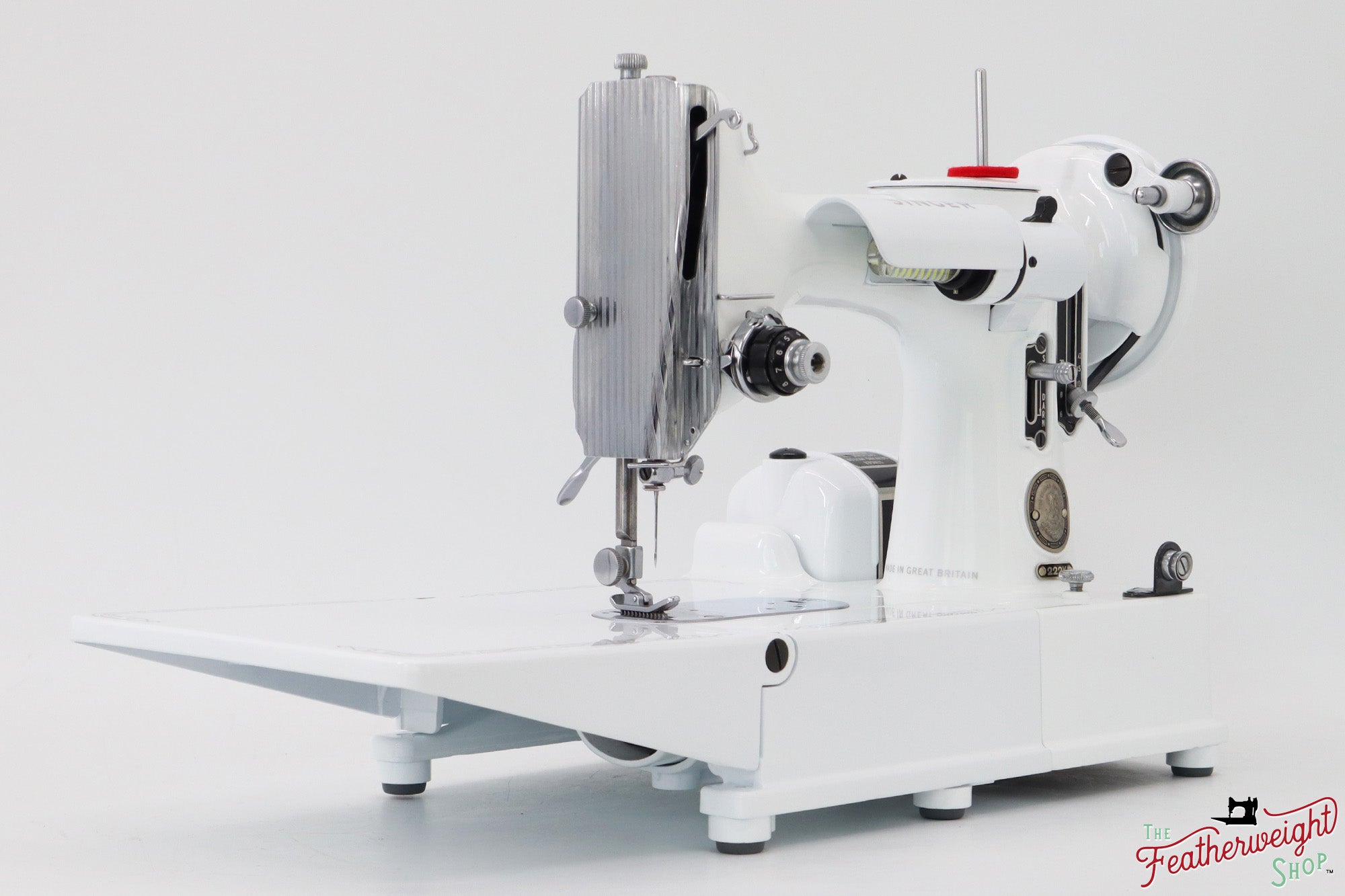 Singer Featherweight 222K - EJ915*** - Fully Restored in White