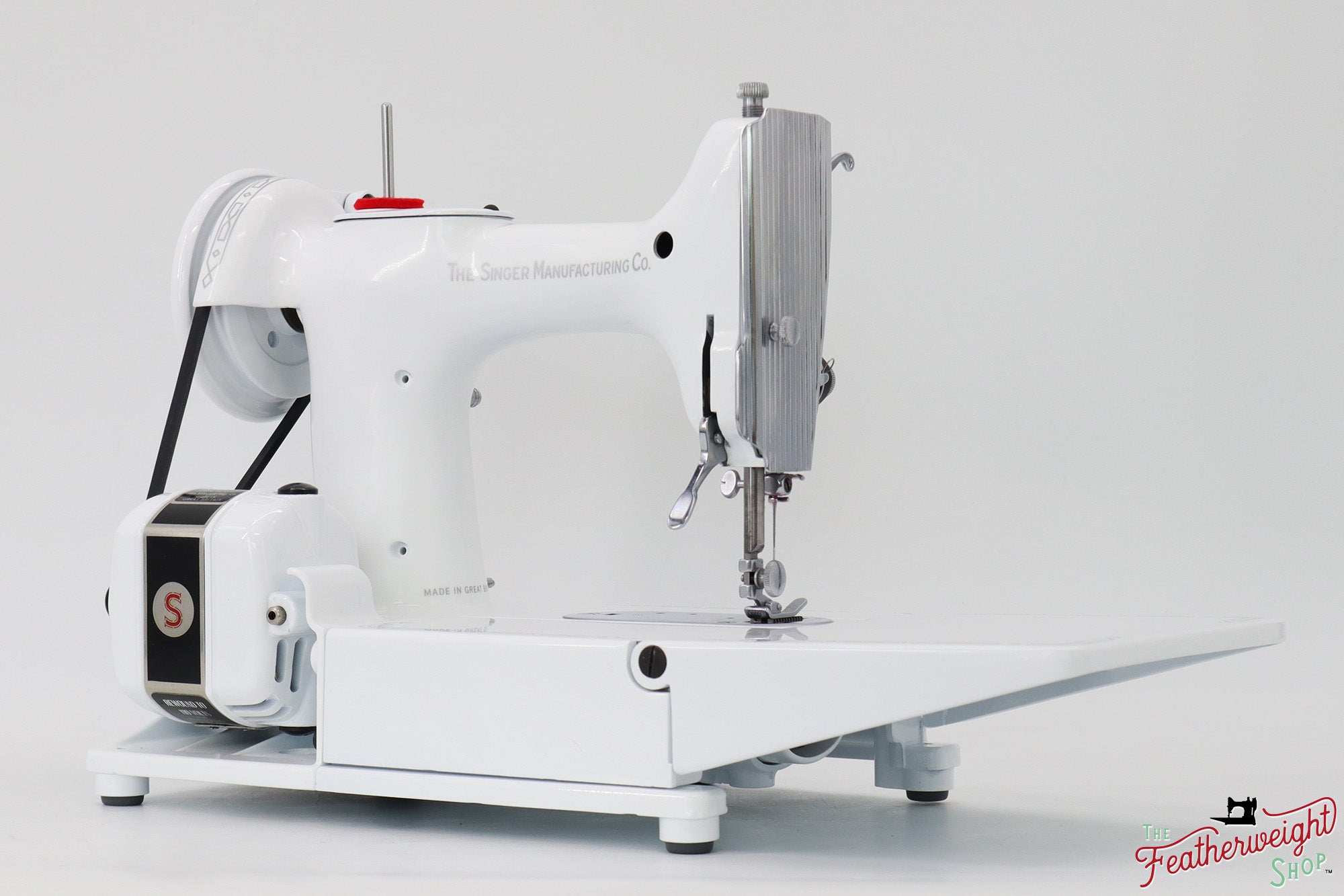 Singer Featherweight 222K - EJ915*** - Fully Restored in White