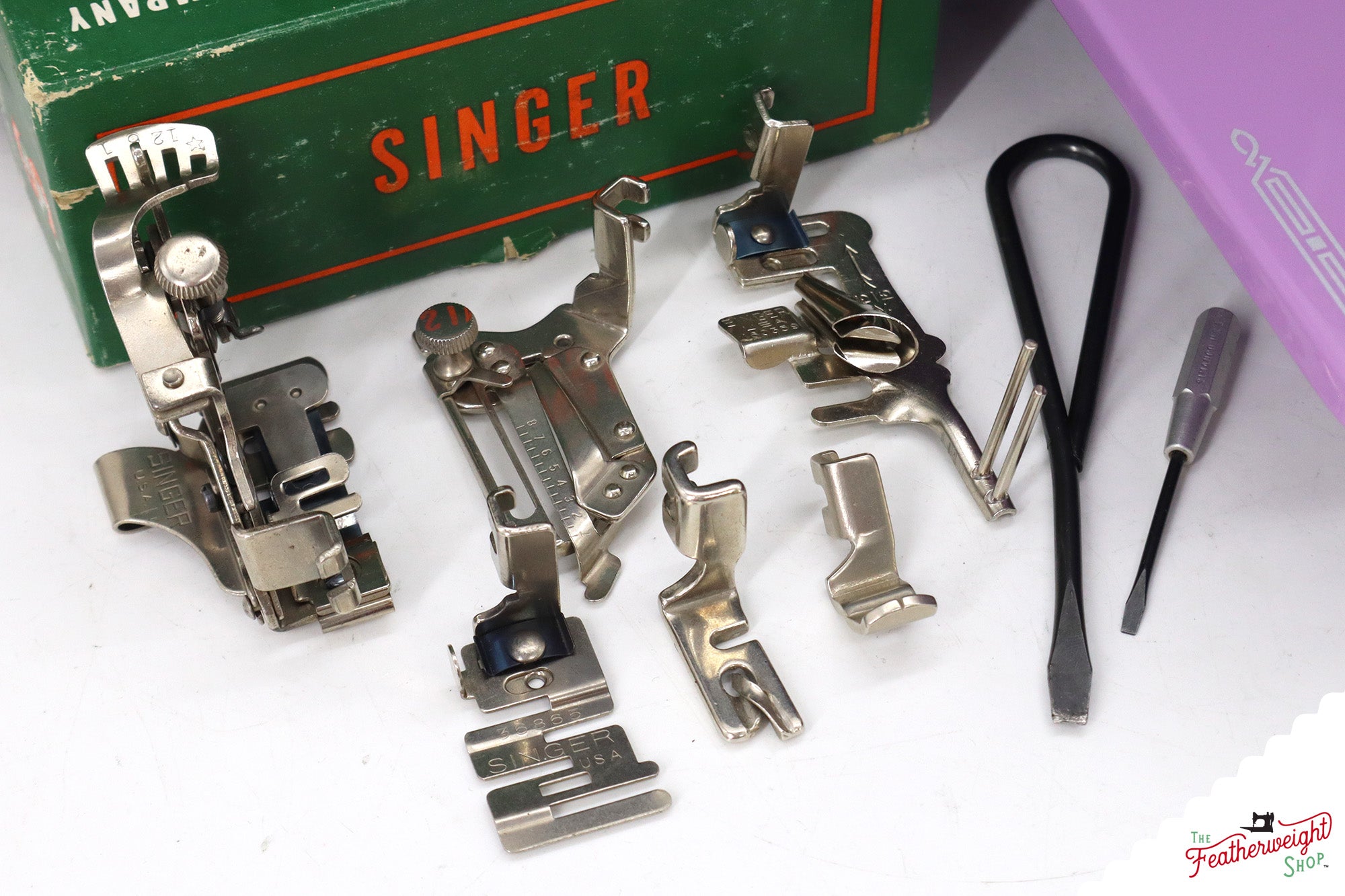 Singer Featherweight 221, AL422*** - Fully Restored in Lilac
