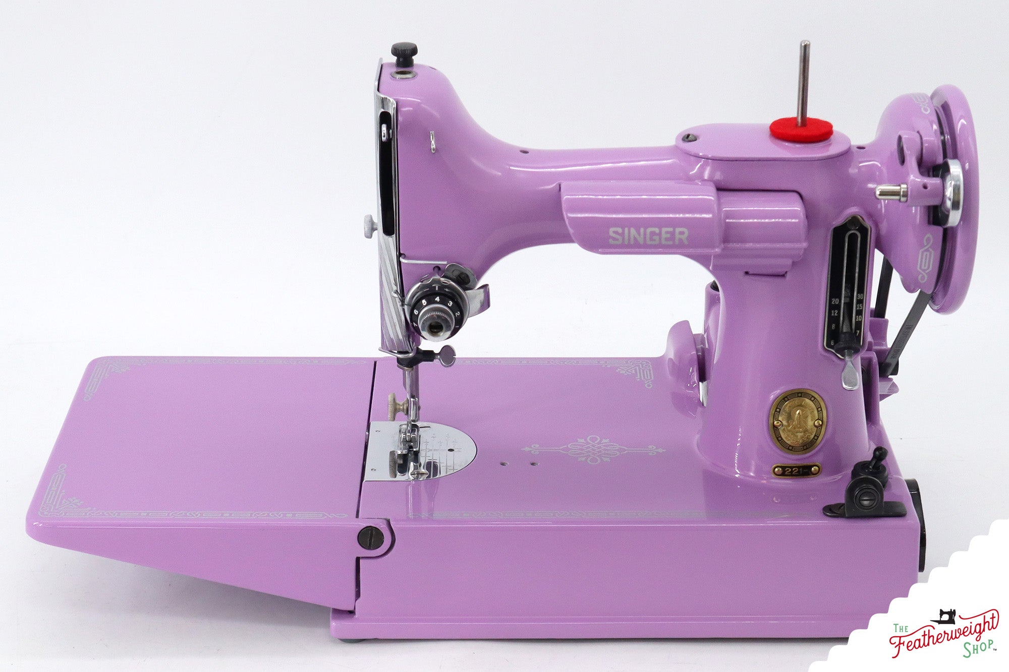 Singer Featherweight 221, AL422*** - Fully Restored in Lilac