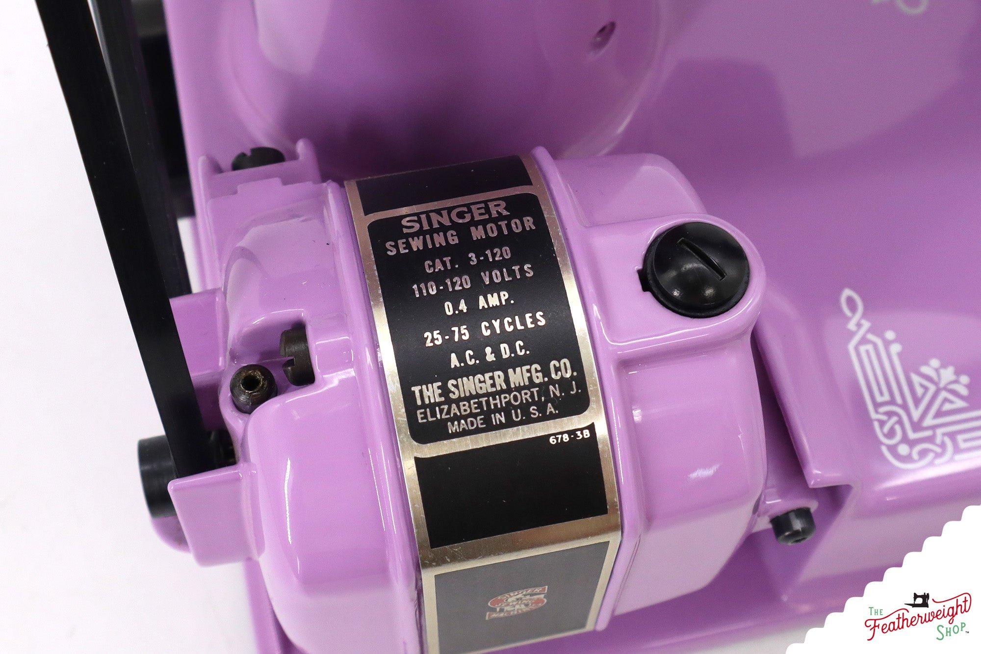 Singer Featherweight 221, AL422*** - Fully Restored in Lilac