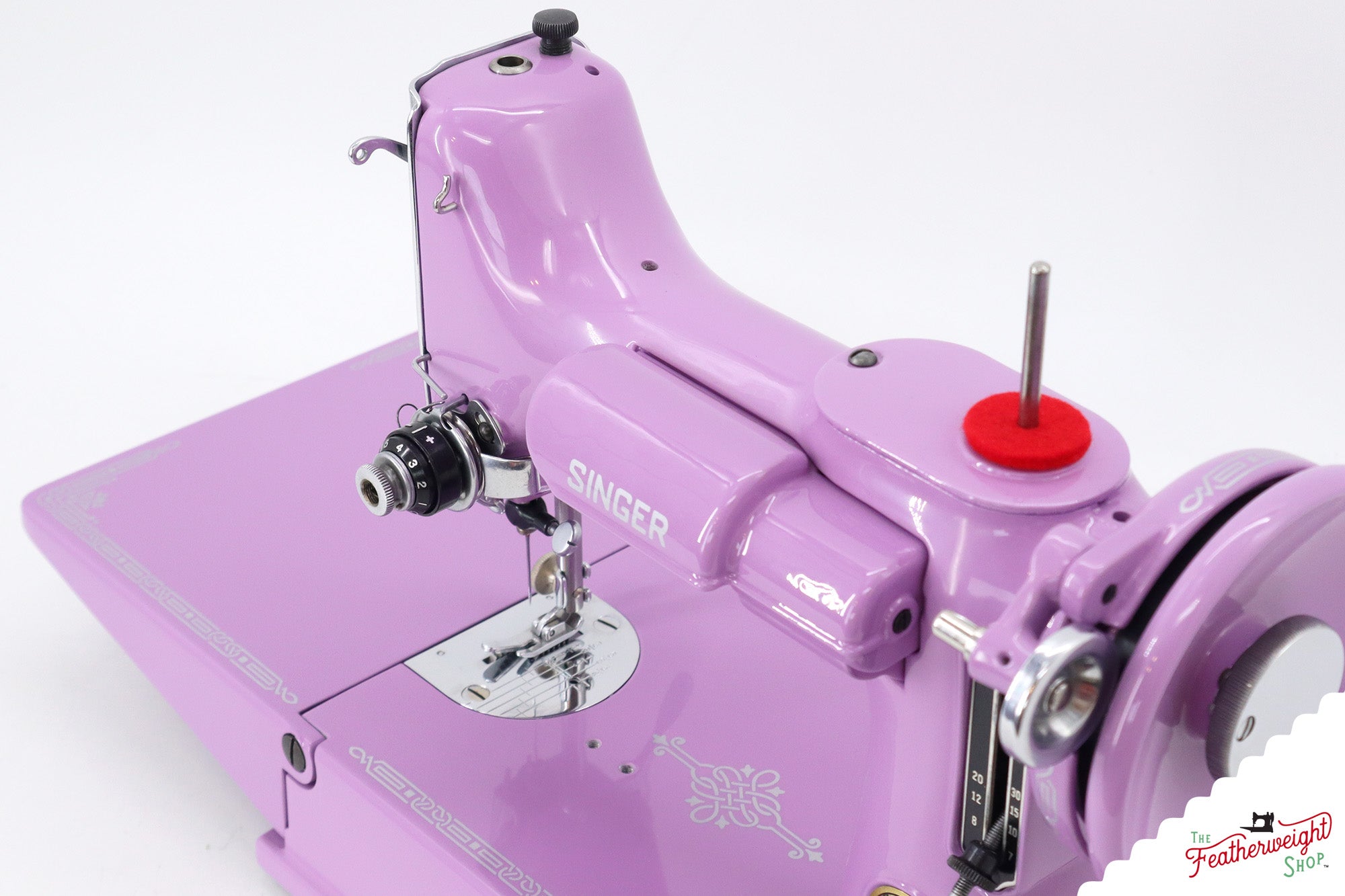 Singer Featherweight 221, AL422*** - Fully Restored in Lilac