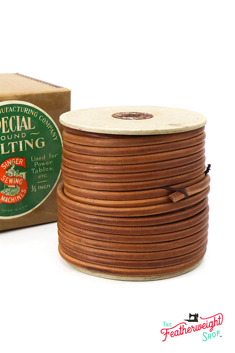 Treadle Belt Roll - New Old Stock in Original Box, Singer (Vintage Original)