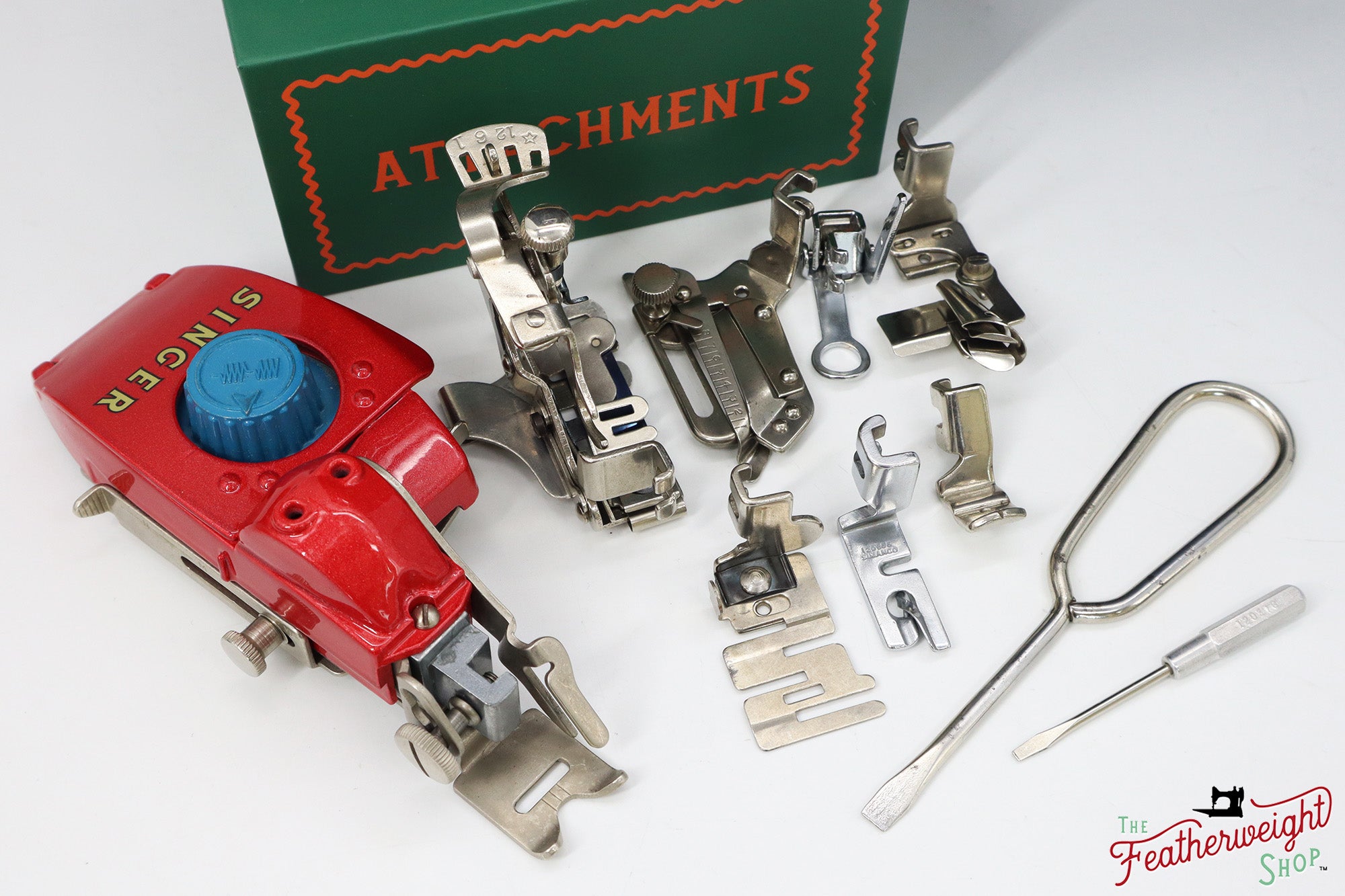 Singer Featherweight 222K - EJ915*** - Fully Restored in White