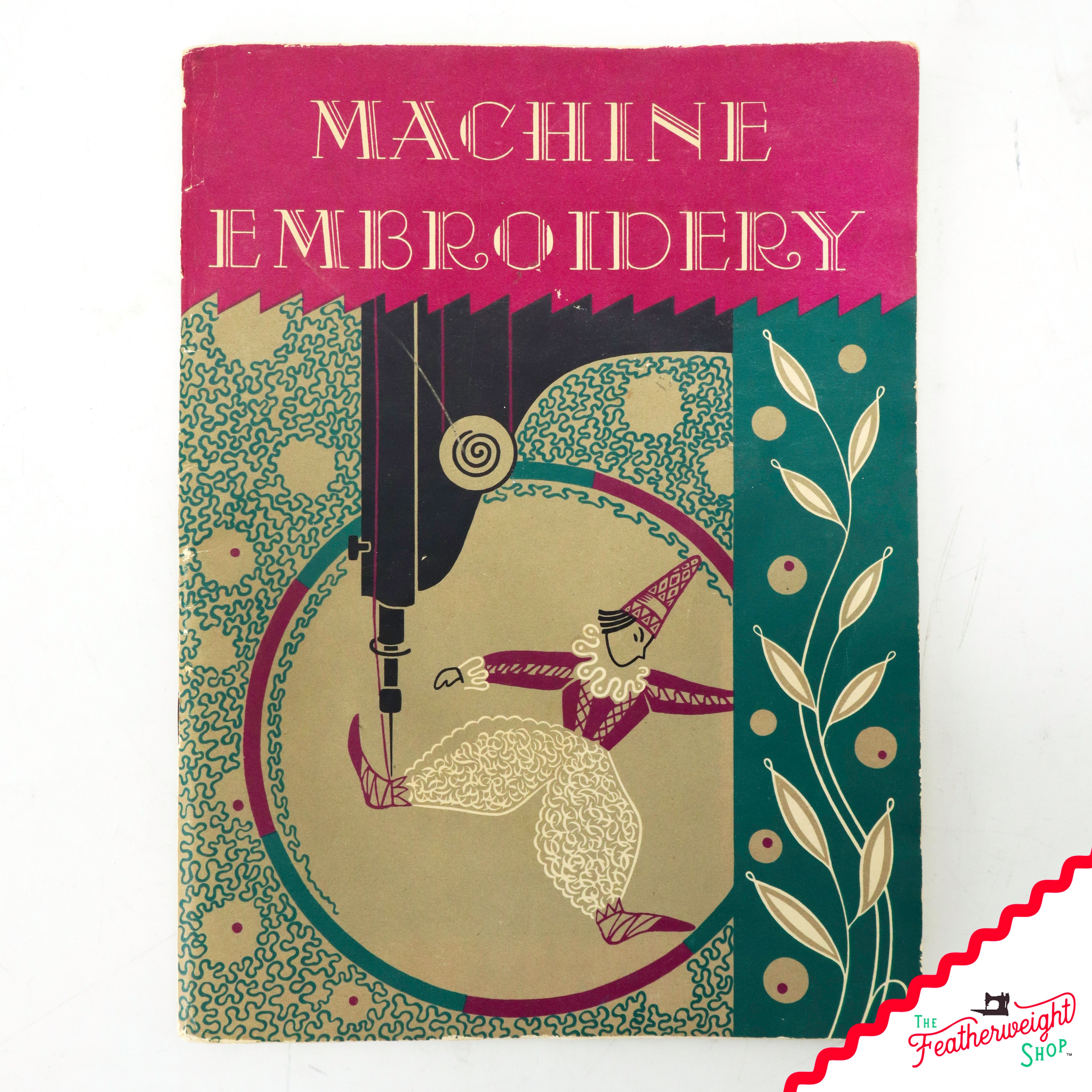 Book, Singer Machine Embroidery - Dorothy Benson