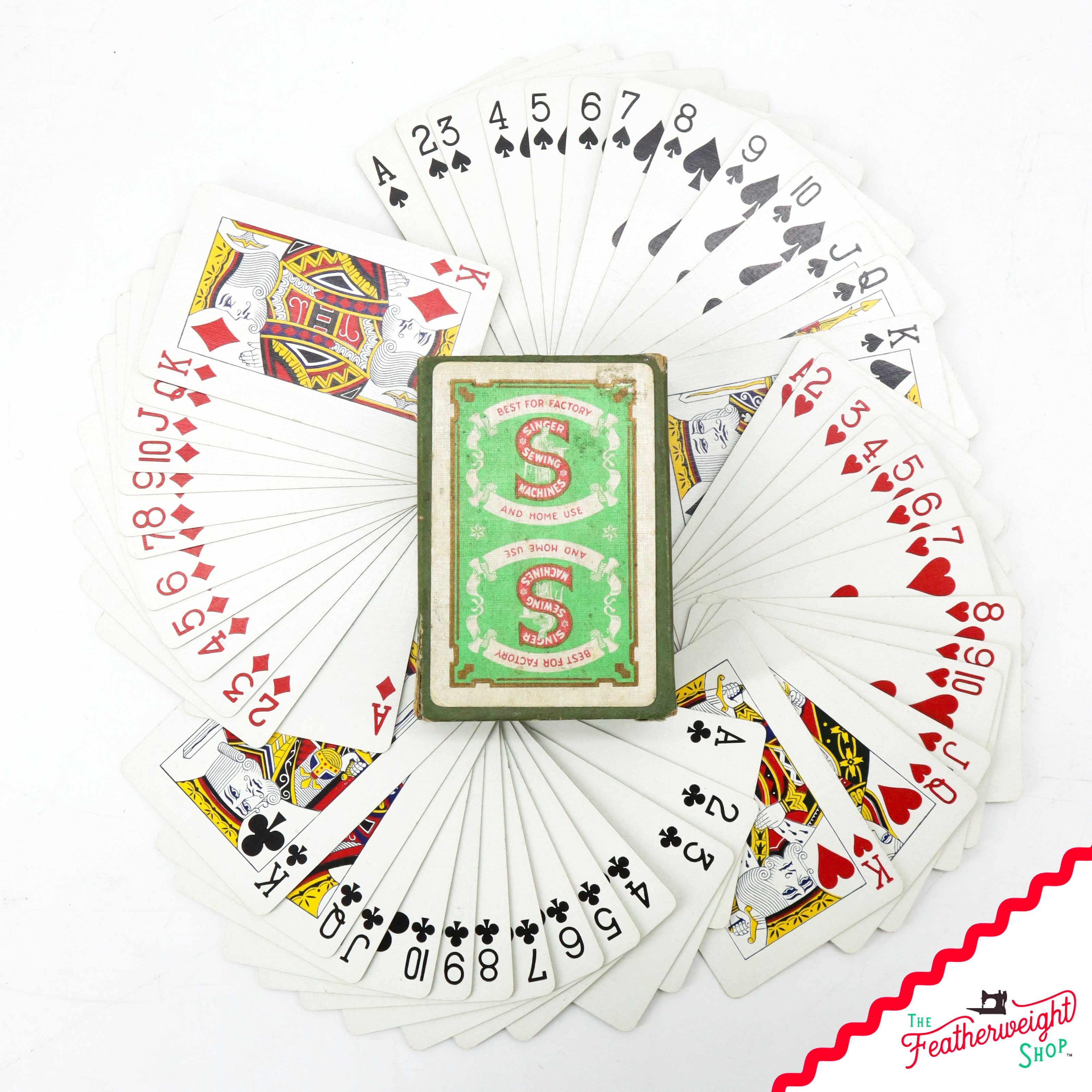 Playing Cards - RARE Singer (Vintage Original)