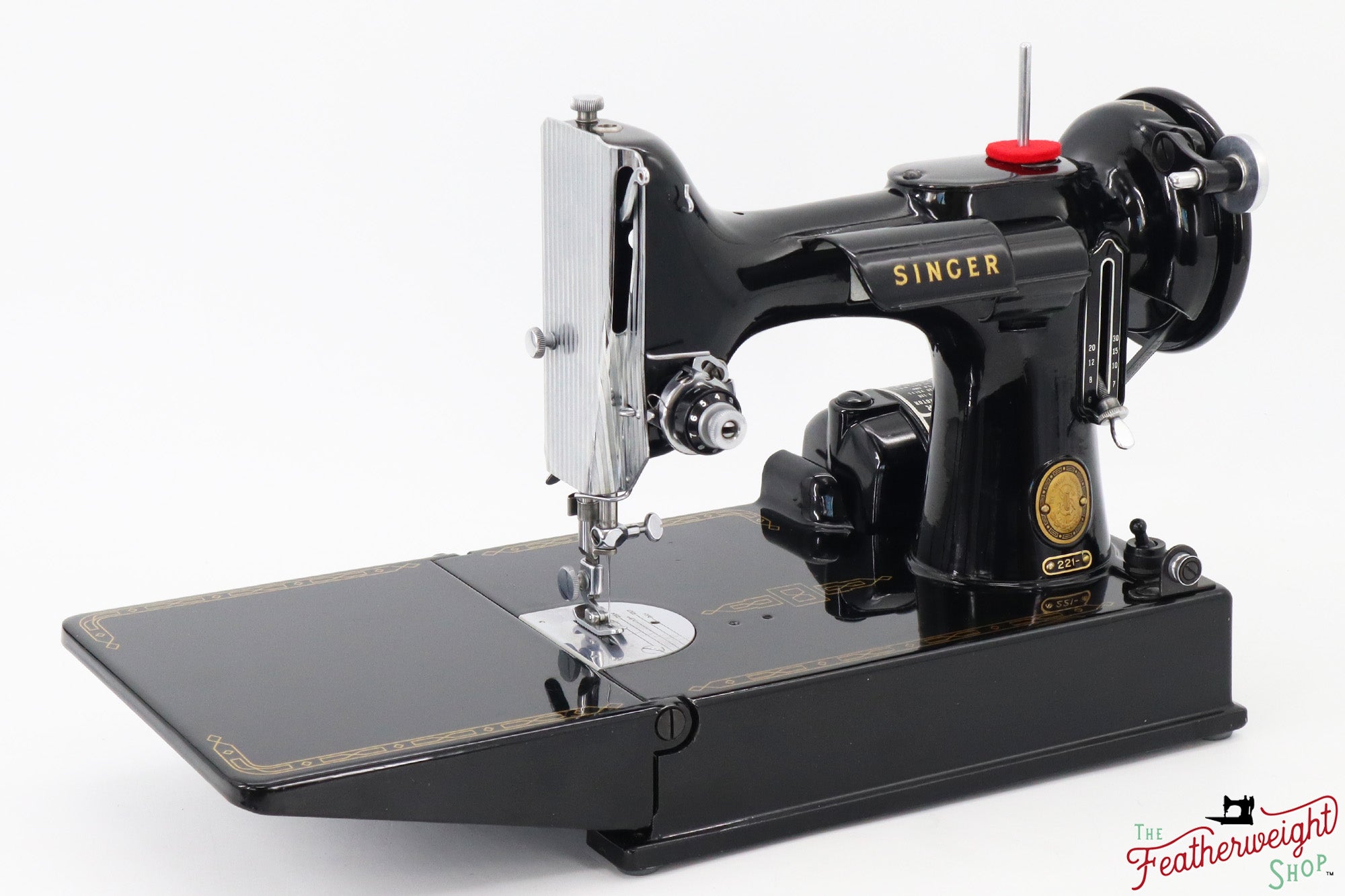 Singer Featherweight 221 Sewing Machine, AL909*** - 1955