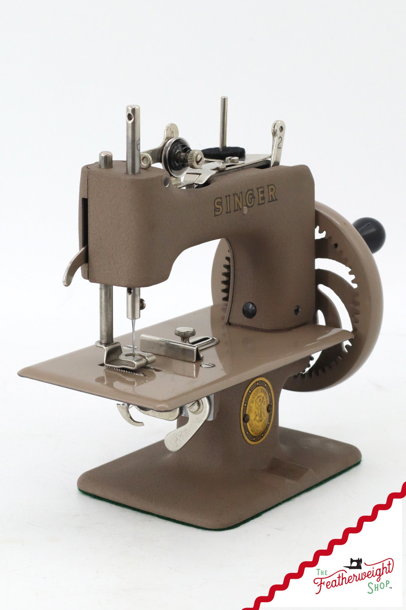 Singer Sewhandy Model 20 - Wrinkle / Warm Taupe, Complete Set! April 2025