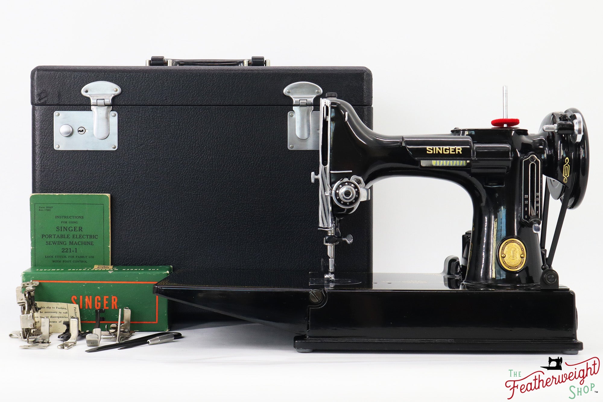 Singer Featherweight 221 Sewing Machine, AL181*** - 1952