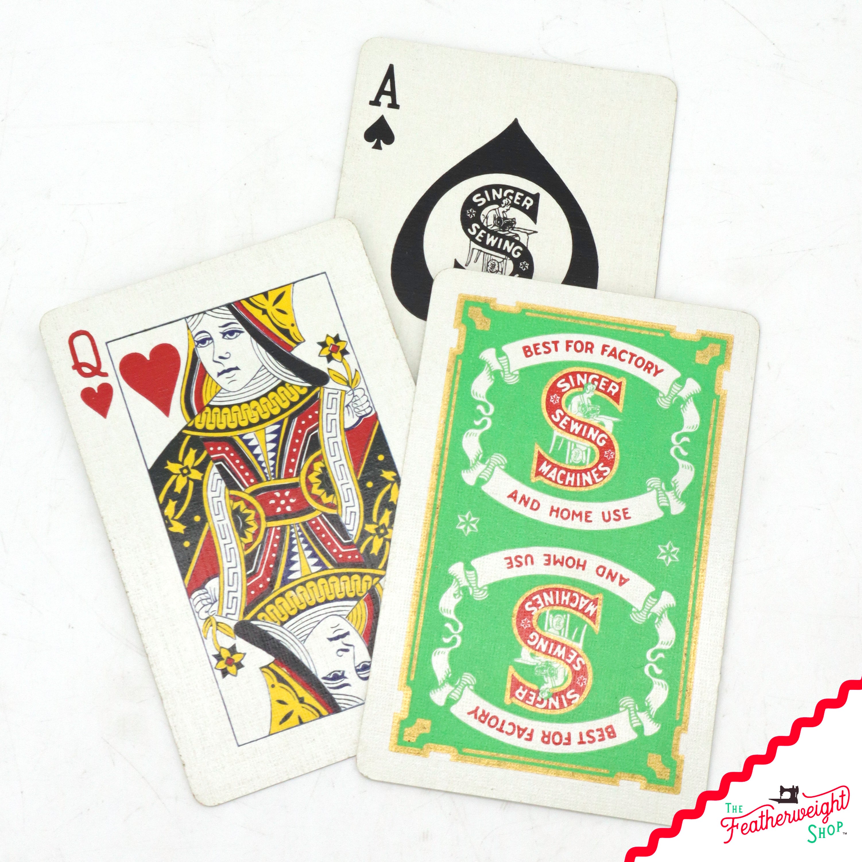 Playing Cards - RARE Singer (Vintage Original)