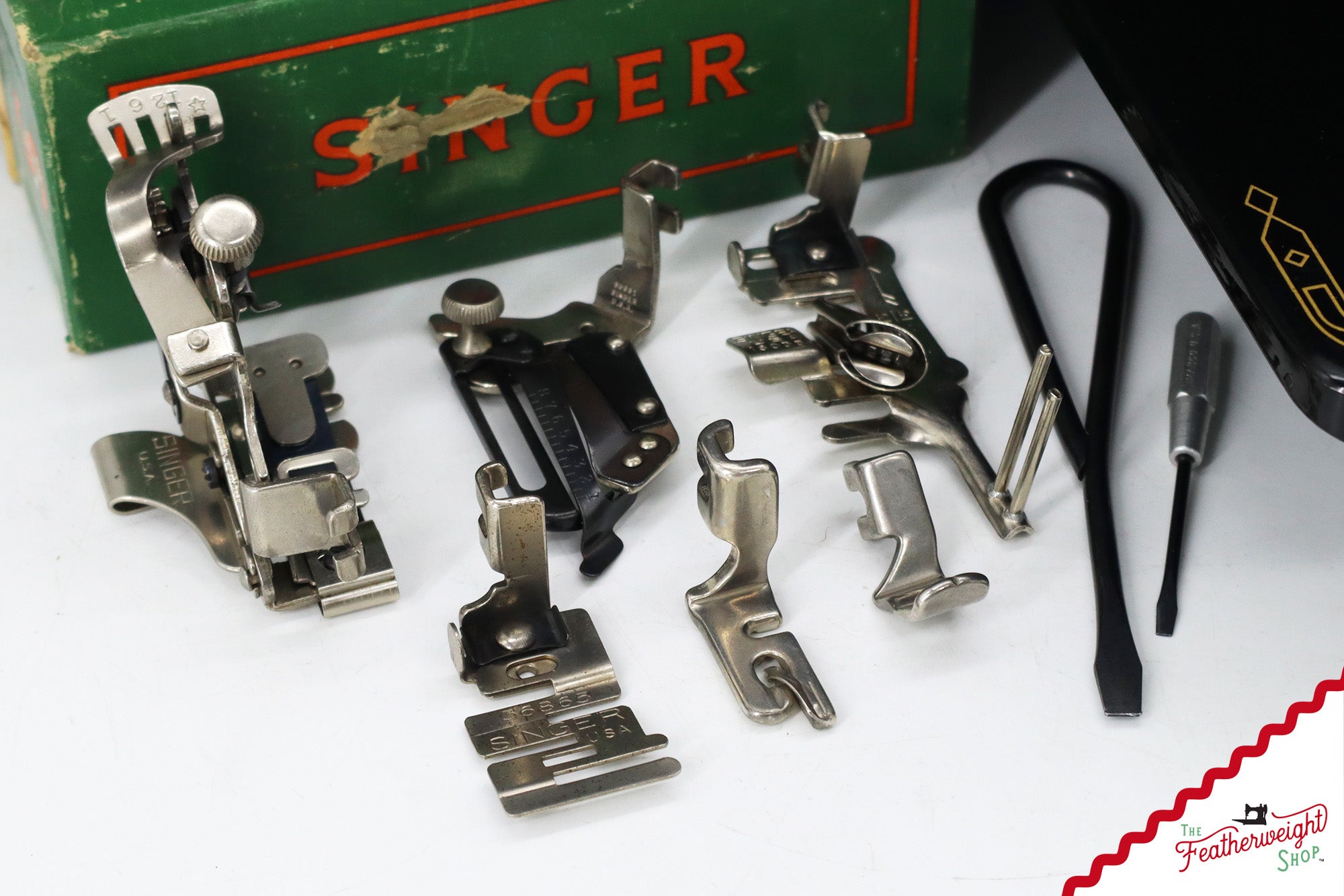 Singer Featherweight 221 Sewing Machine, AM167*** - 1955