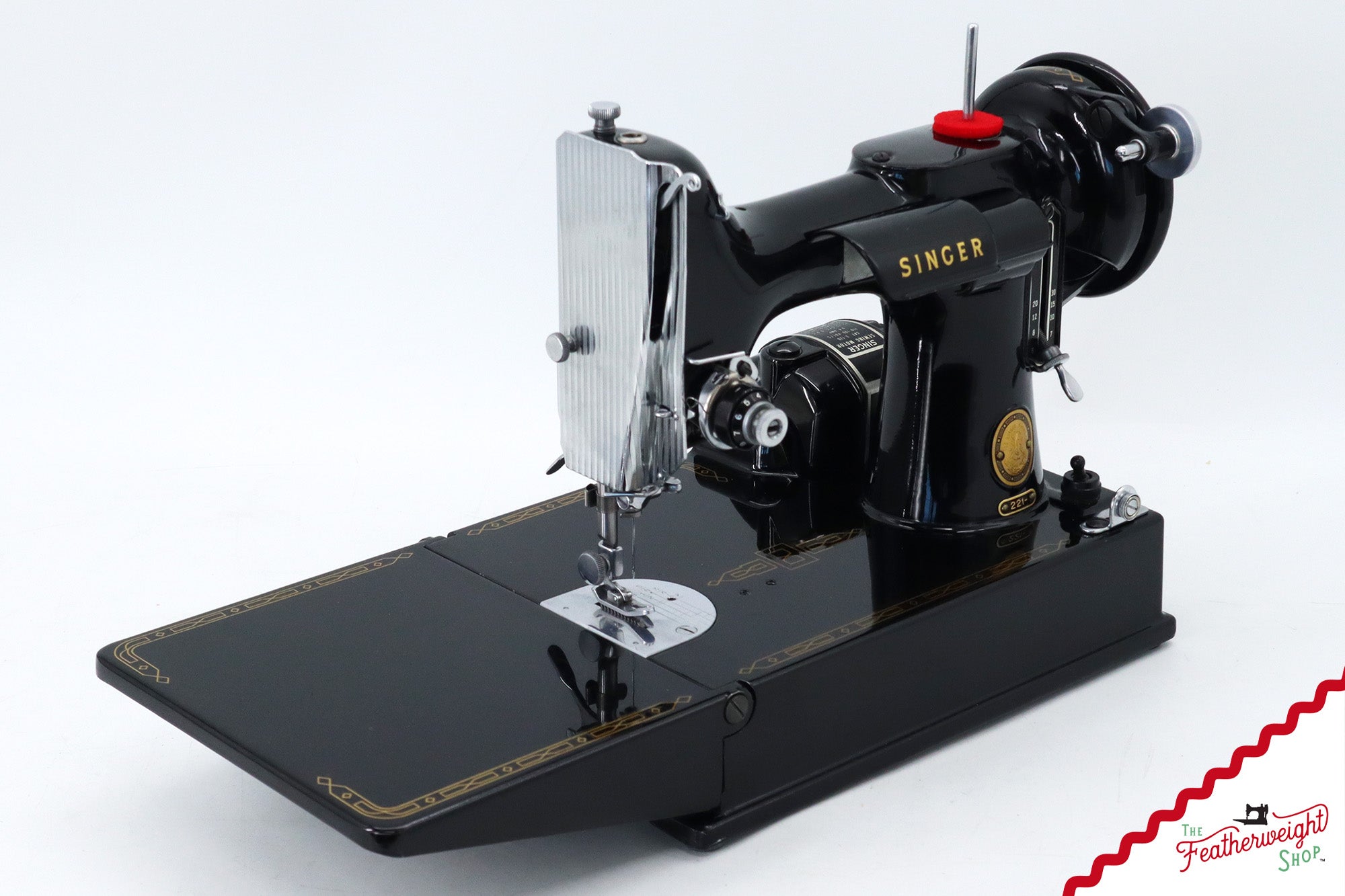 Singer Featherweight 221 Sewing Machine, AM167*** - 1955