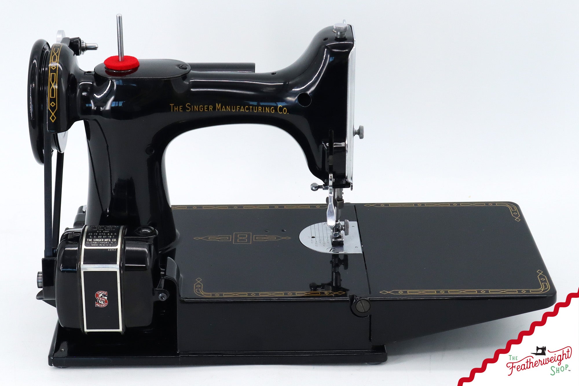 Singer Featherweight 221 Sewing Machine, AM167*** - 1955