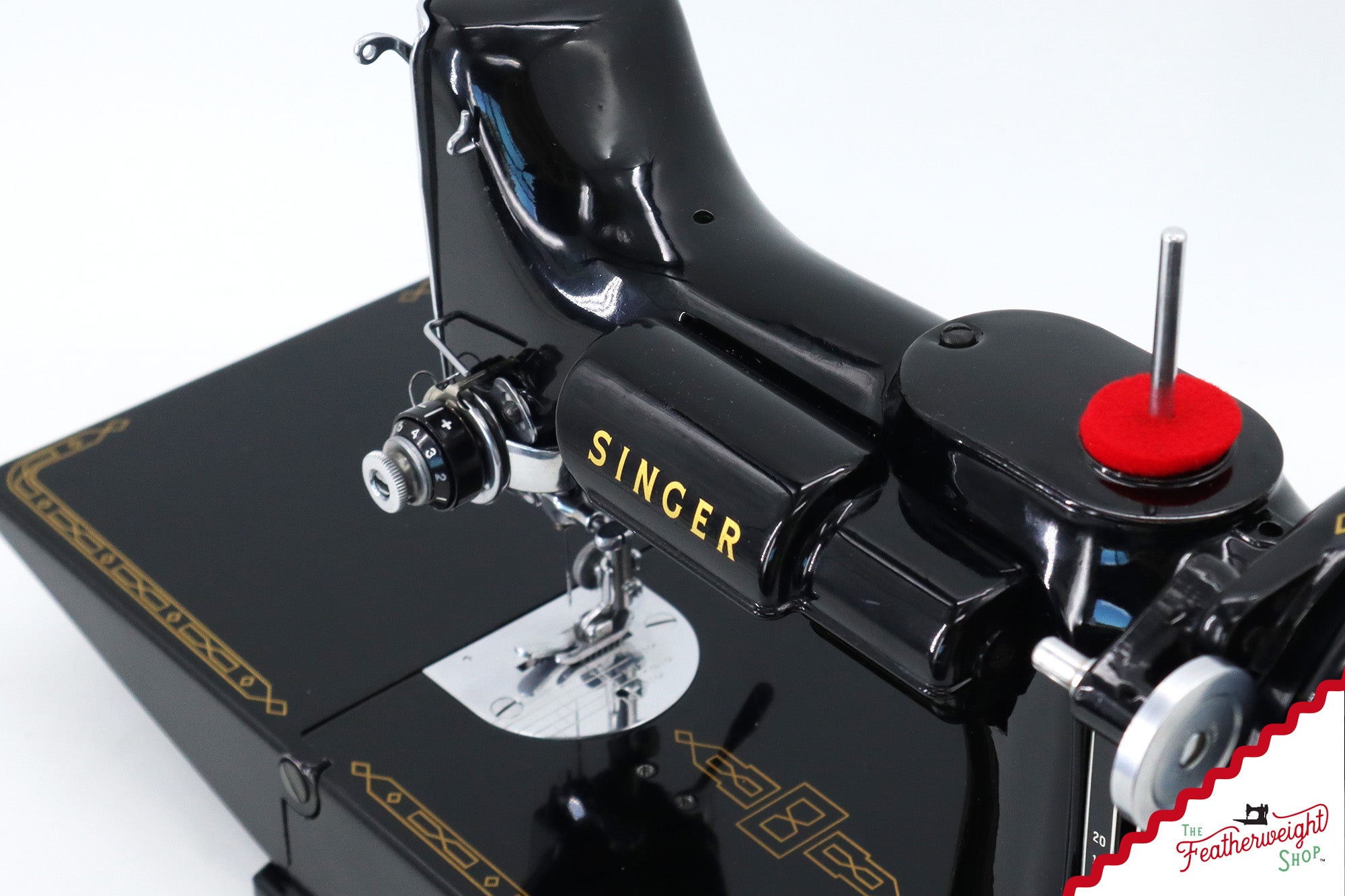 Singer Featherweight 221 Sewing Machine, AM167*** - 1955