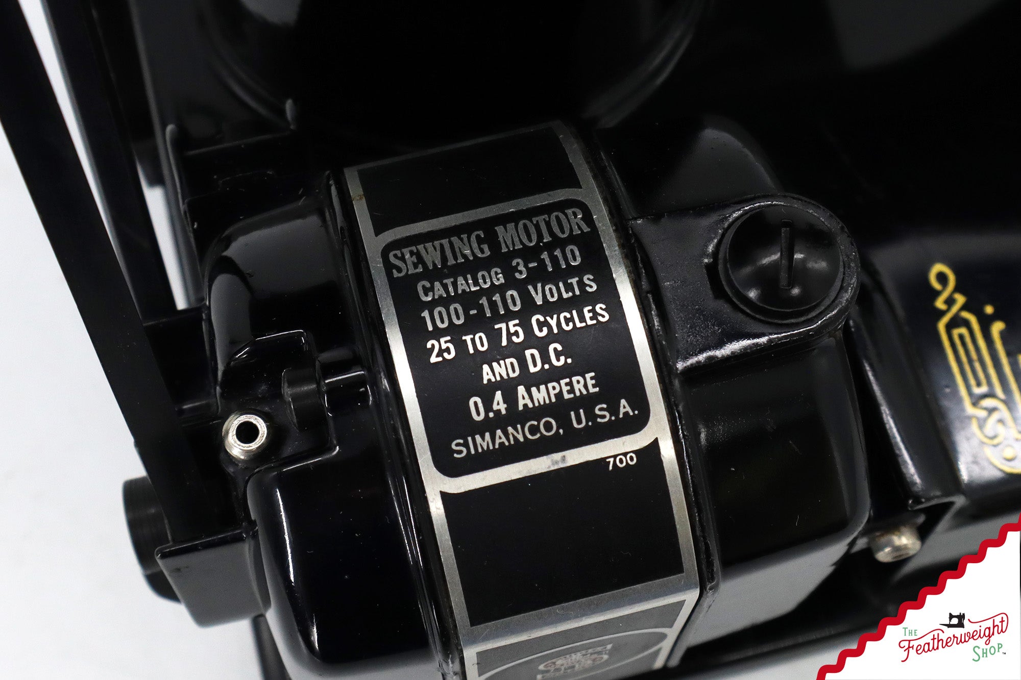 Singer Featherweight 221 Sewing Machine, AG974*** - 1947