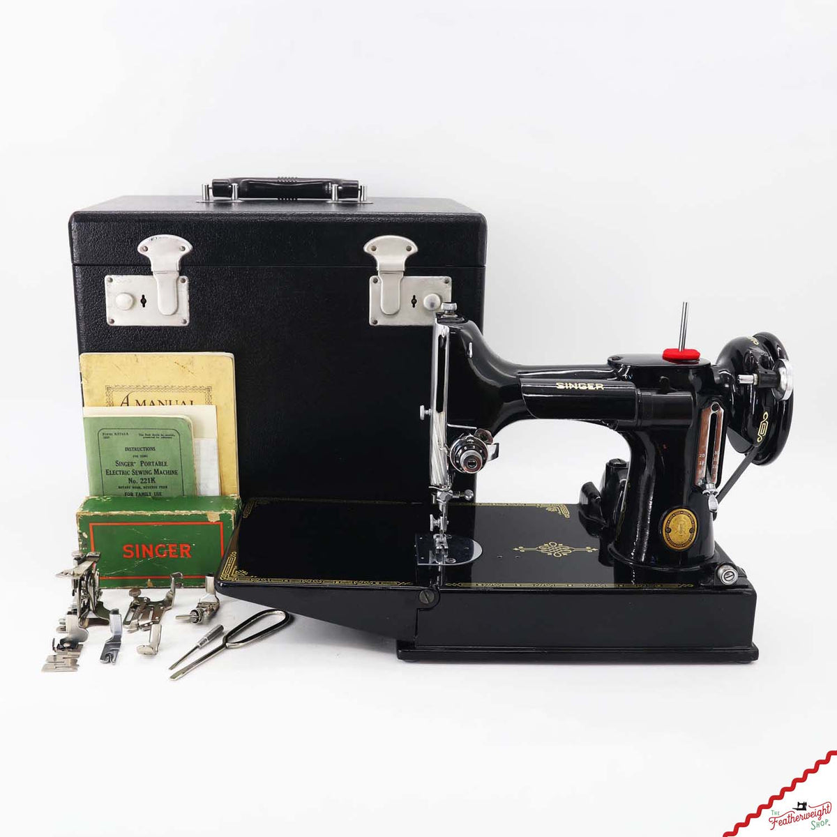 Singer Featherweight 221 Sewing Machine, EH3791** - 1952