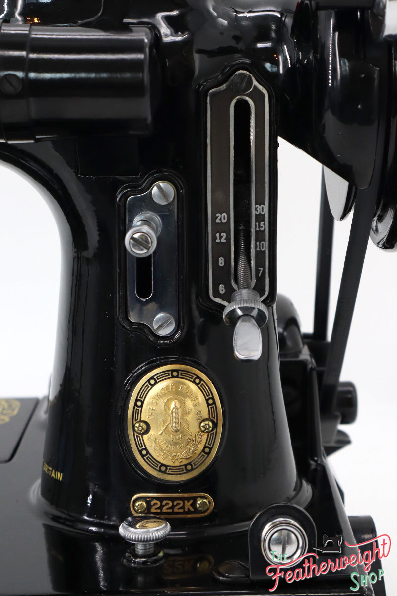 Singer Featherweight 222K Sewing Machine - EJ236***, 1953 - 1,247th Produced!