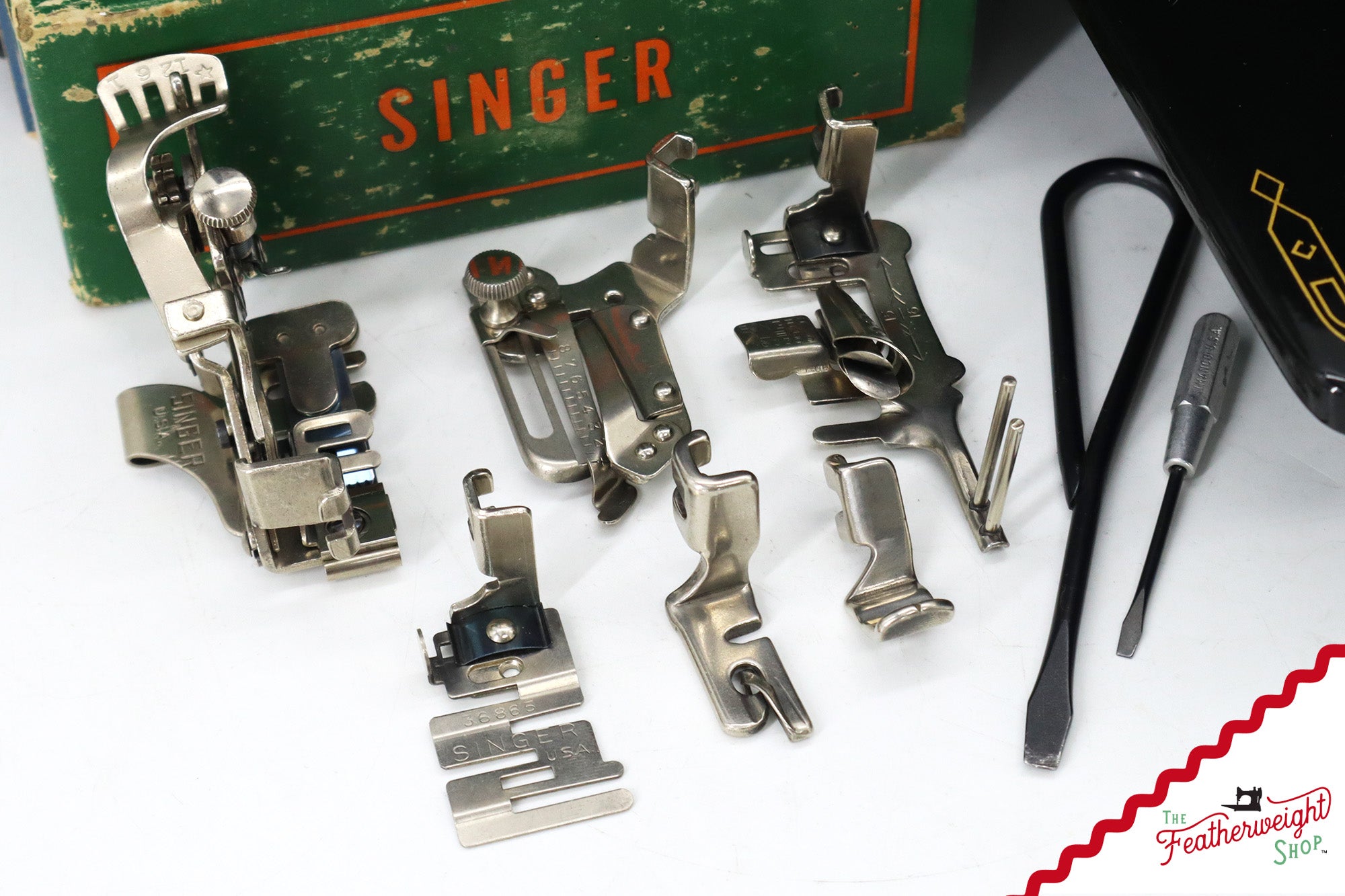 Singer Featherweight 221 Sewing Machine, AM17761* - 1955
