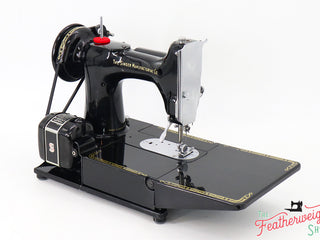 Load image into Gallery viewer, Singer Featherweight 222K Sewing Machine, Red &#39;S&#39; - ER9004** - 1960