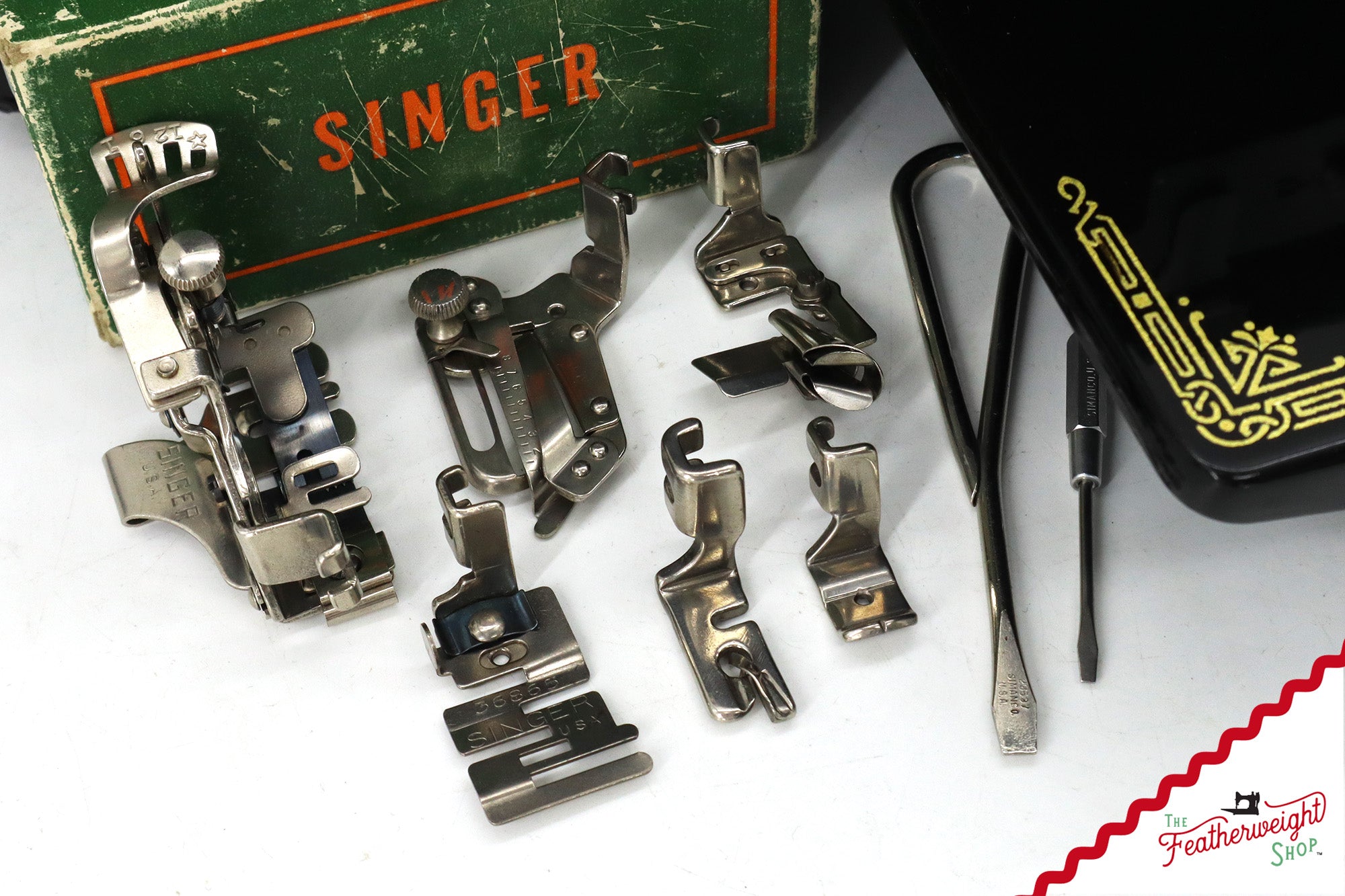 Singer Featherweight 221 Sewing Machine, AH575*** - 1948