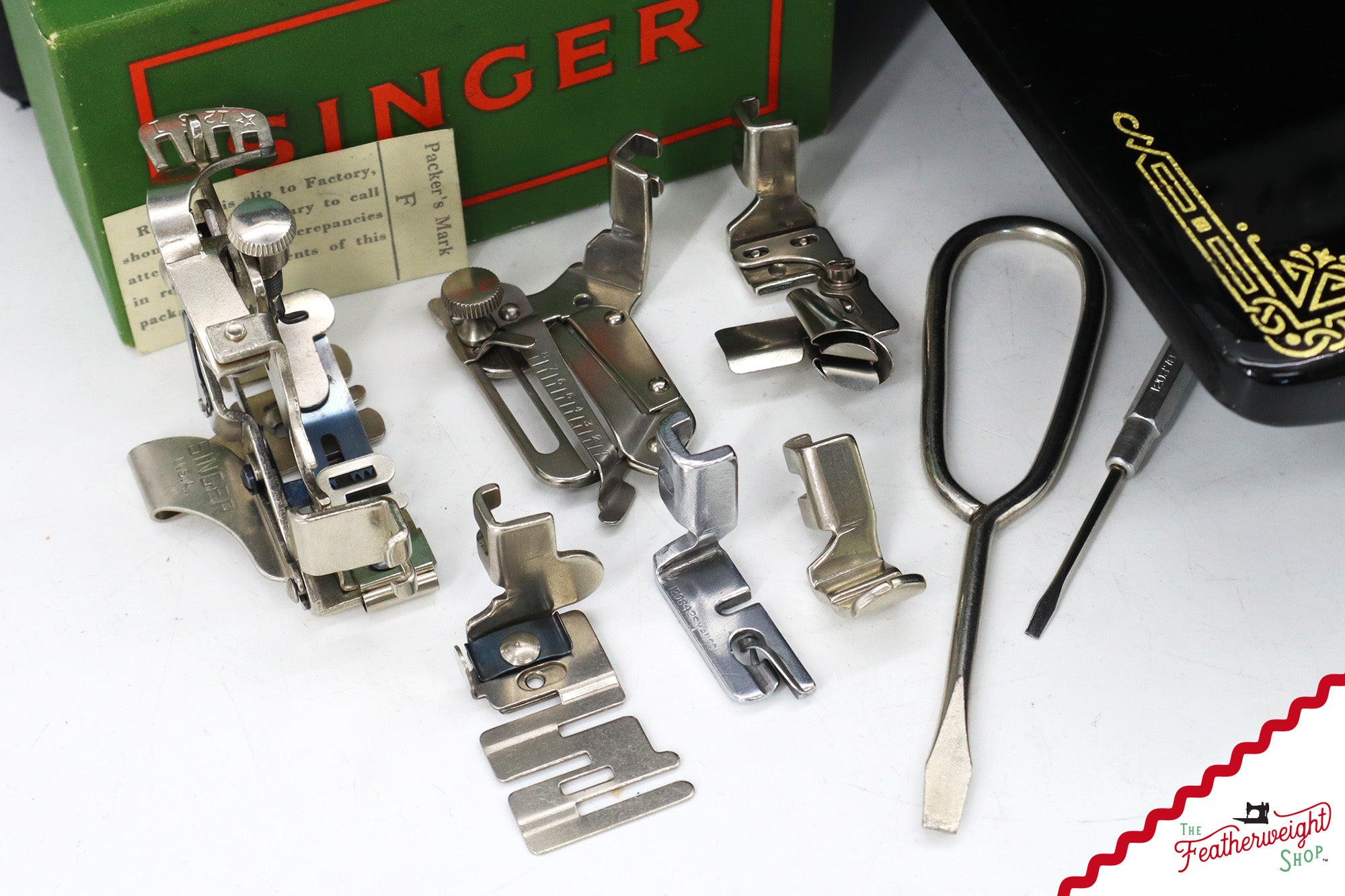 Singer Featherweight Swedish 221K Sewing Machine, EH2447**