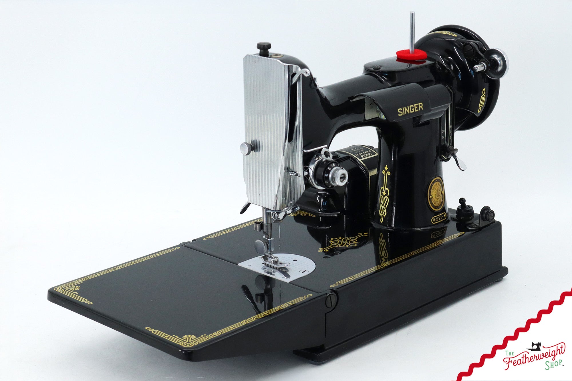 Singer Featherweight 221 Sewing Machine, AL5672** - 1953