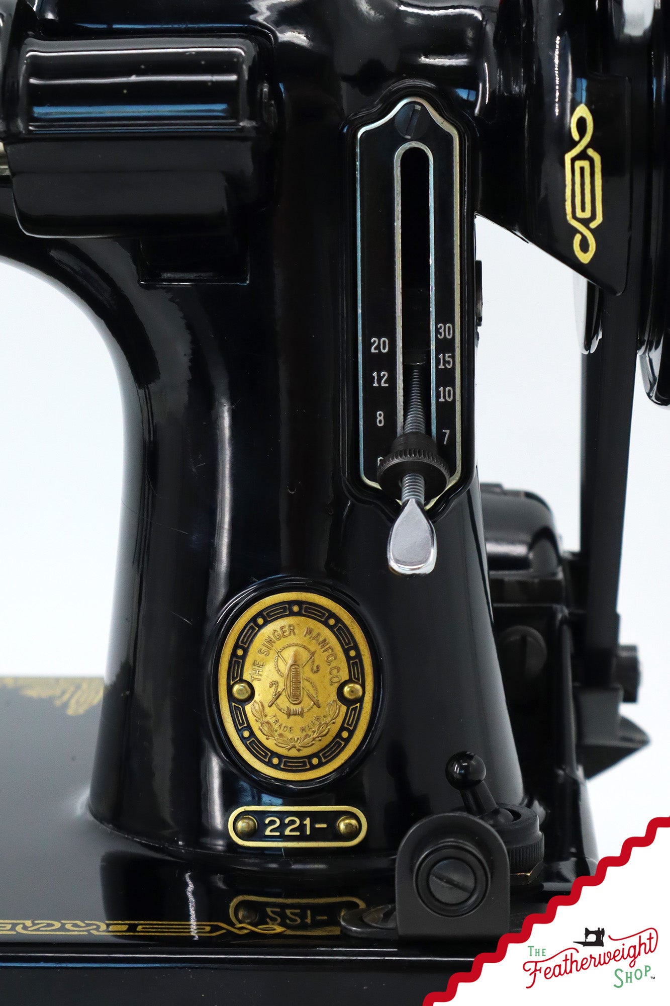 Singer Featherweight 221 Sewing Machine, AL5672** - 1953