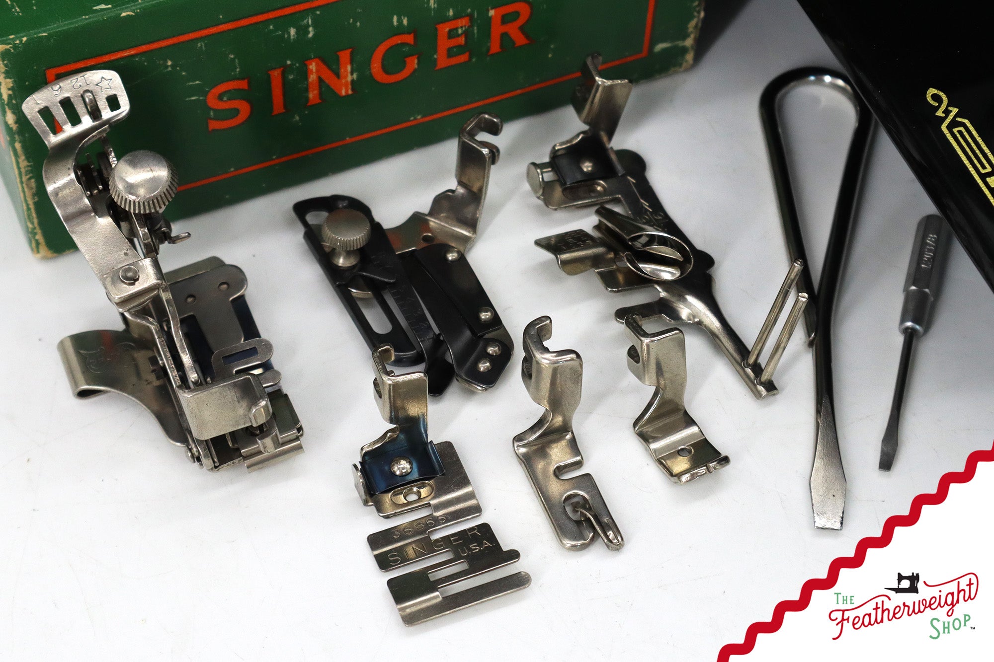 Singer Featherweight 221 Sewing Machine, AJ651*** - 1950