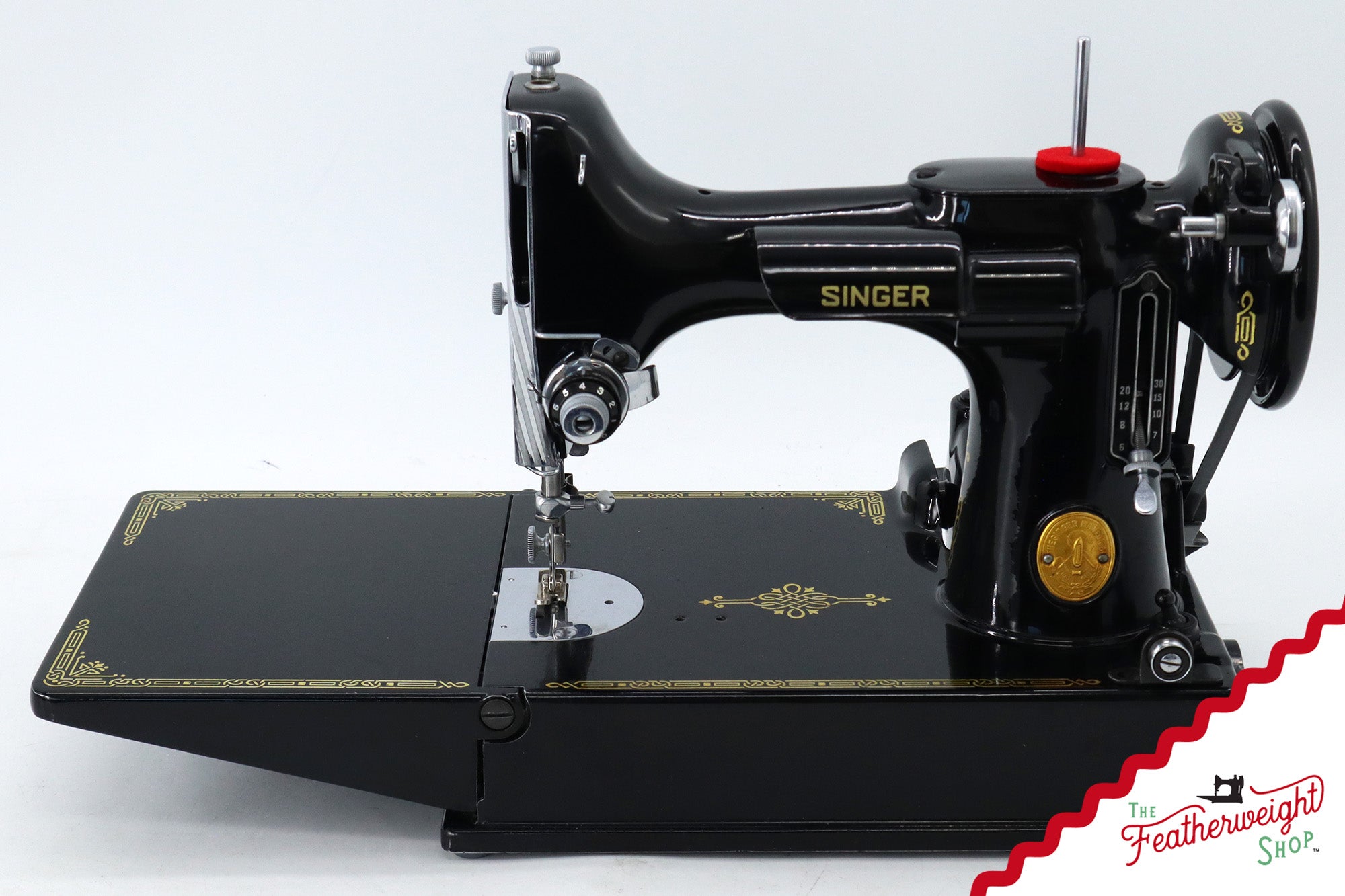 Singer Featherweight 221 Sewing Machine, AJ651*** - 1950