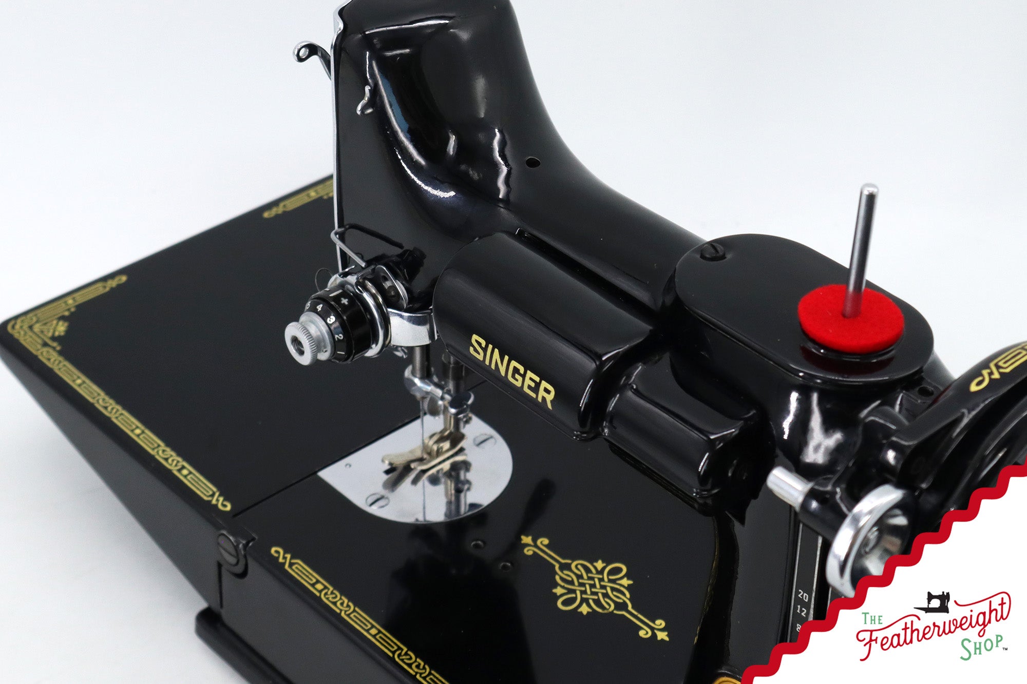 Singer Featherweight 221 Sewing Machine, AJ651*** - 1950