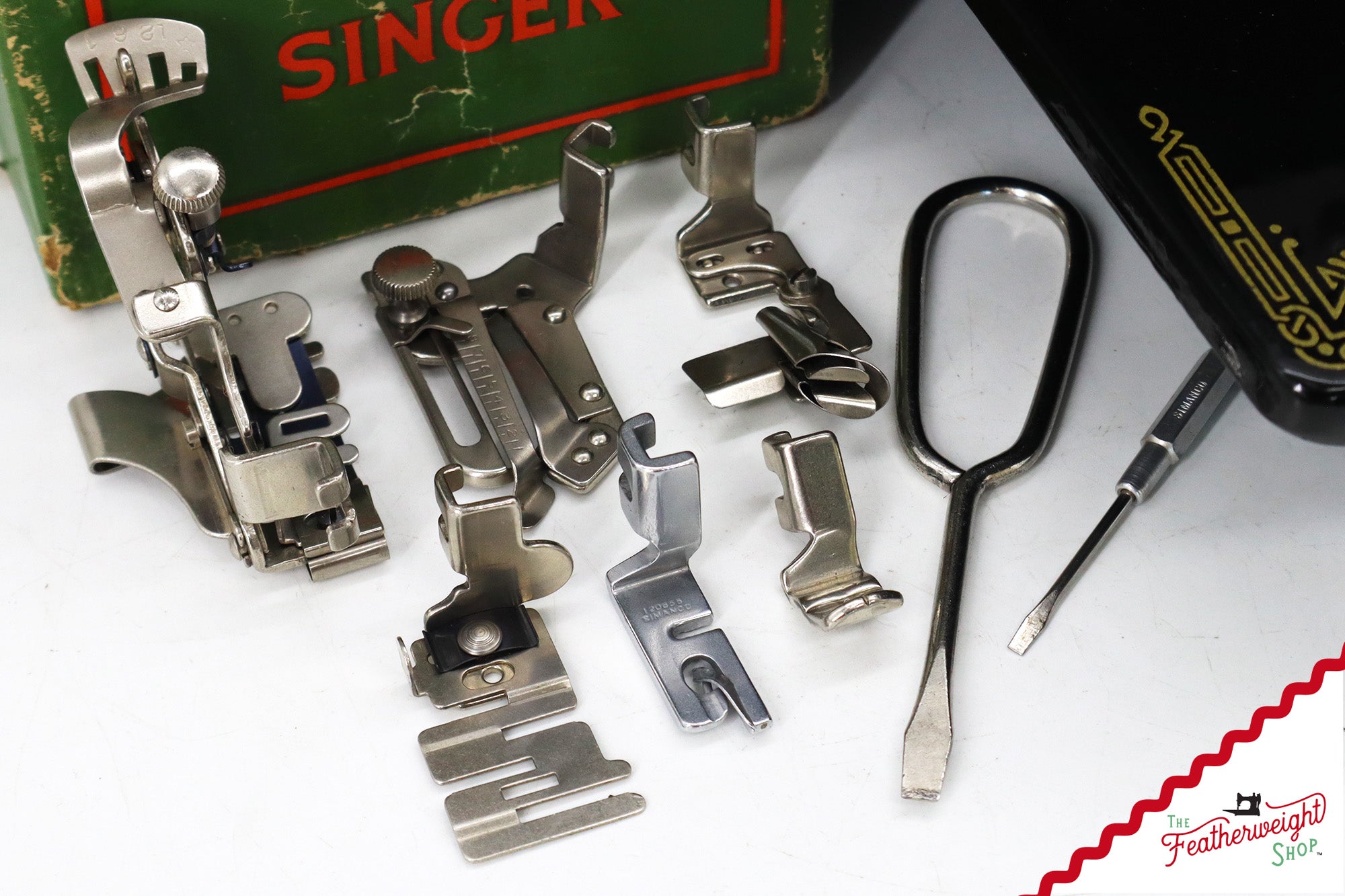 Featherweight 221K Sewing Machine, EF6916** - 1950