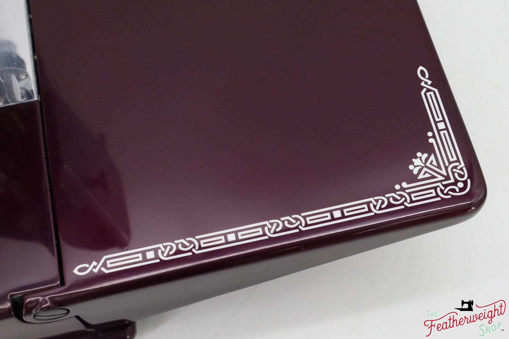 Singer Featherweight 221, AF867*** - Fully Restored in Star Garnet