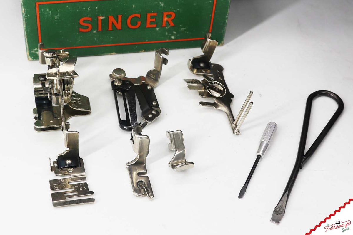 Singer Featherweight 221 Sewing Machine, AM683*** - Canvas Case Cover - RARE