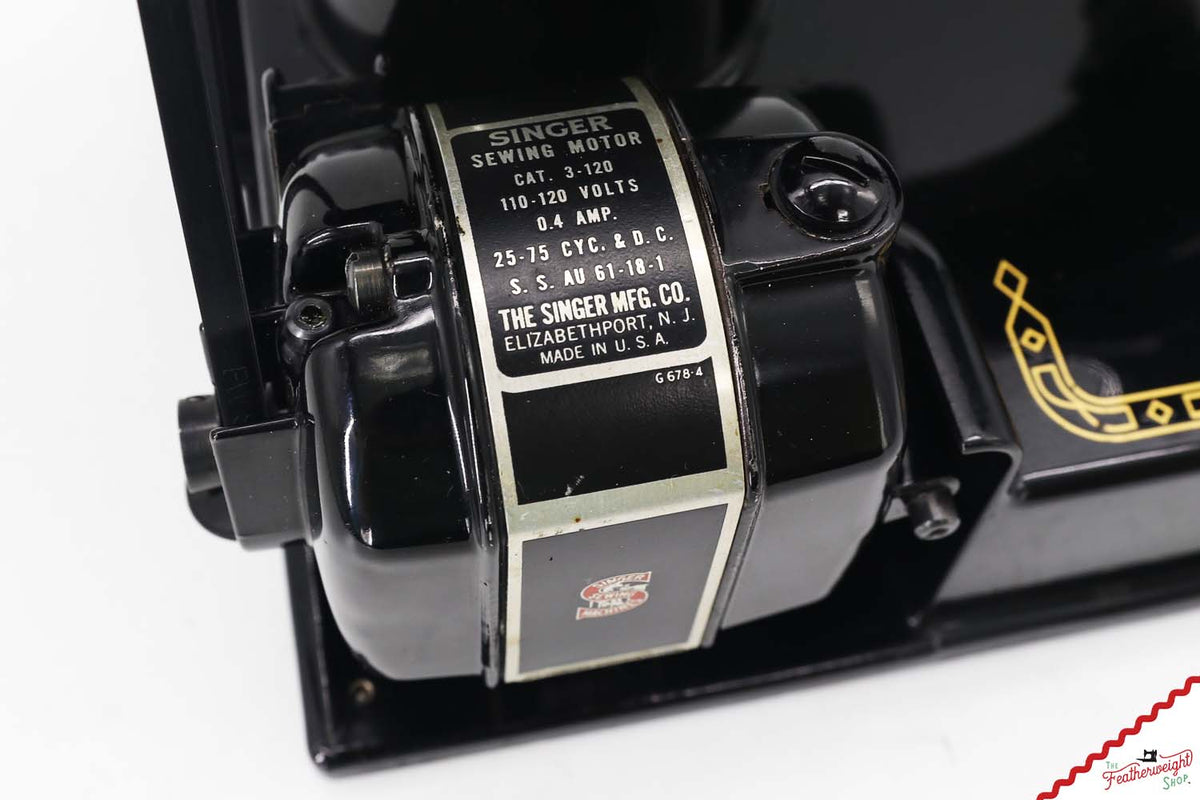 Singer Featherweight 221 Sewing Machine, AM683*** - Canvas Case Cover - RARE