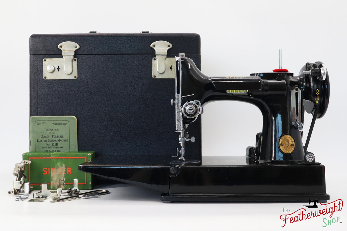 Singer Featherweight 221K Sewing Machine For Sale The Singer