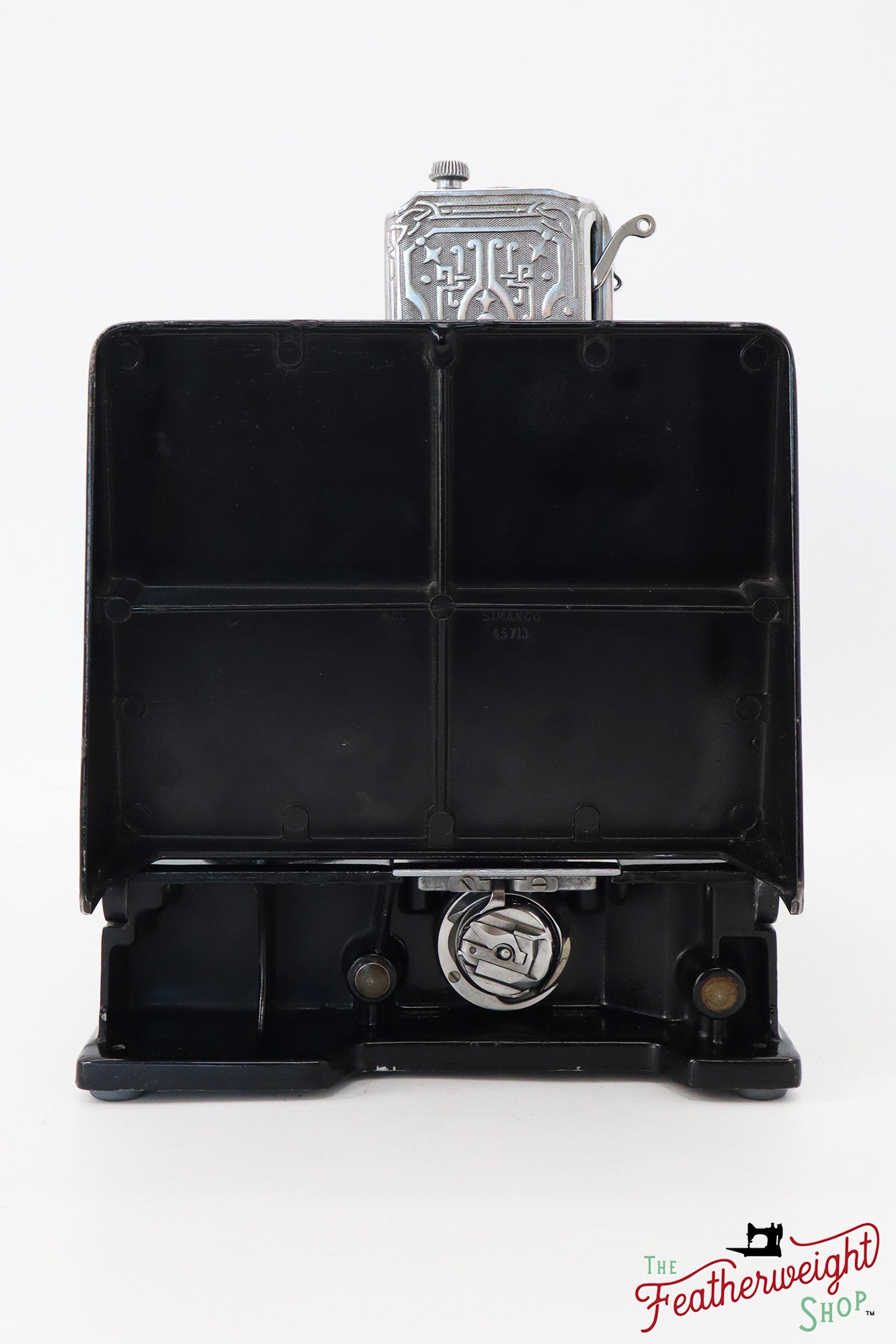 Singer Featherweight 221K, EG348***, RARE Great Britain Decal