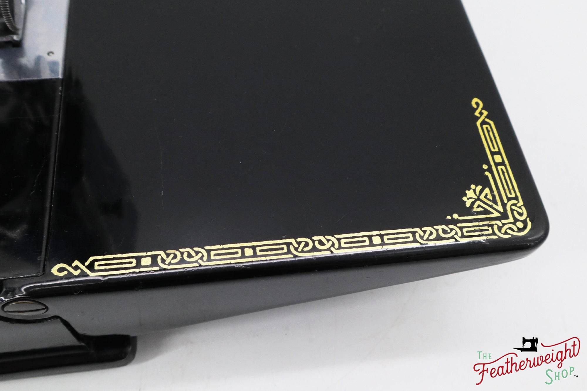 Singer Featherweight 221K, EG348***, RARE Great Britain Decal