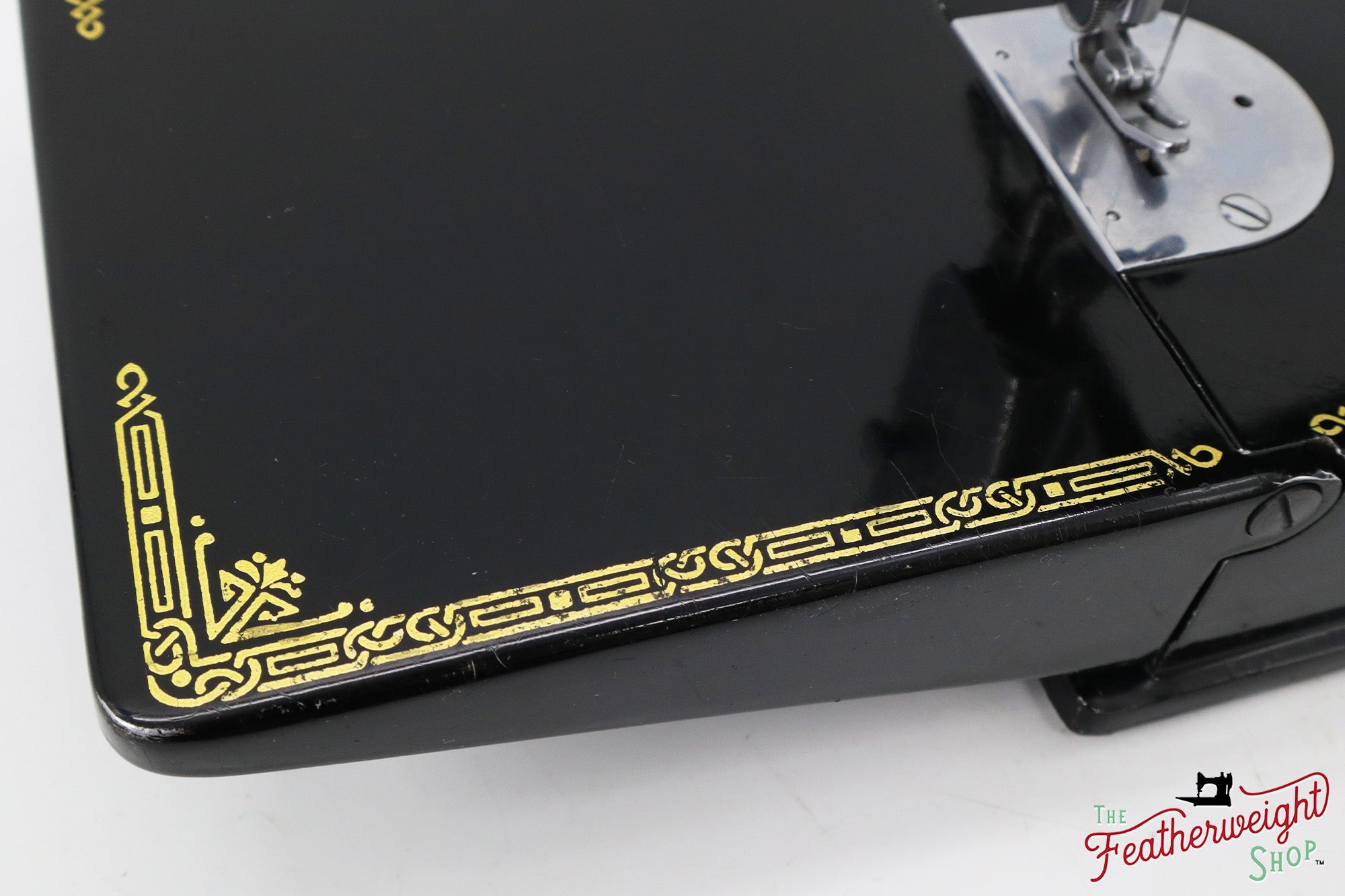 Singer Featherweight 221K, EG348***, RARE Great Britain Decal