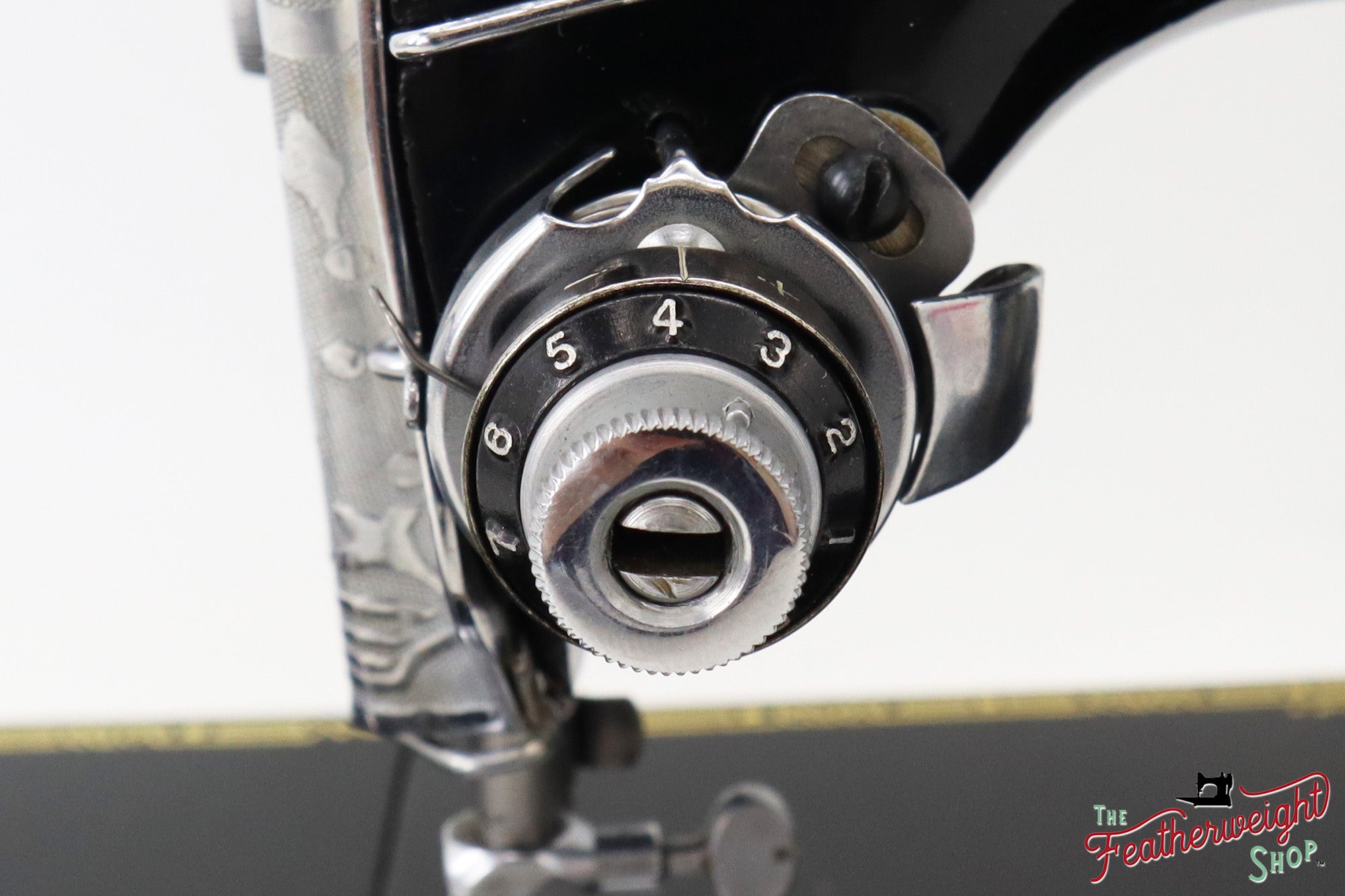 Singer Featherweight 221K, EG348***, RARE Great Britain Decal