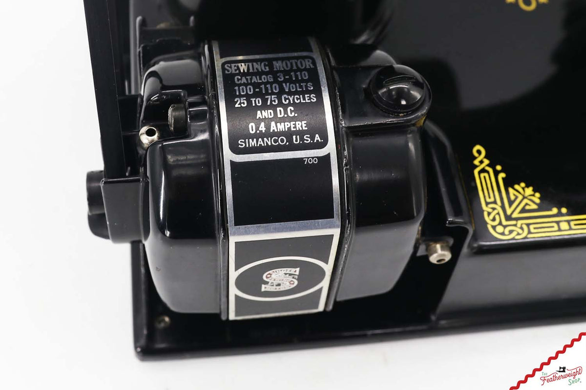 Singer Featherweight 221 Sewing Machine, AF743*** - 1941