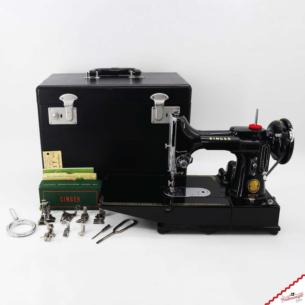 Singer Featherweight 222K Sewing Machine - EK3206**, 1955