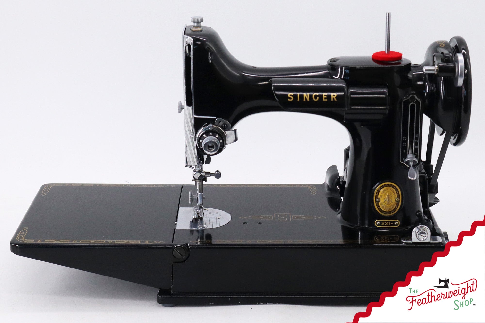 Singer Featherweight 221 Sewing Machine, AM182*** - 1955