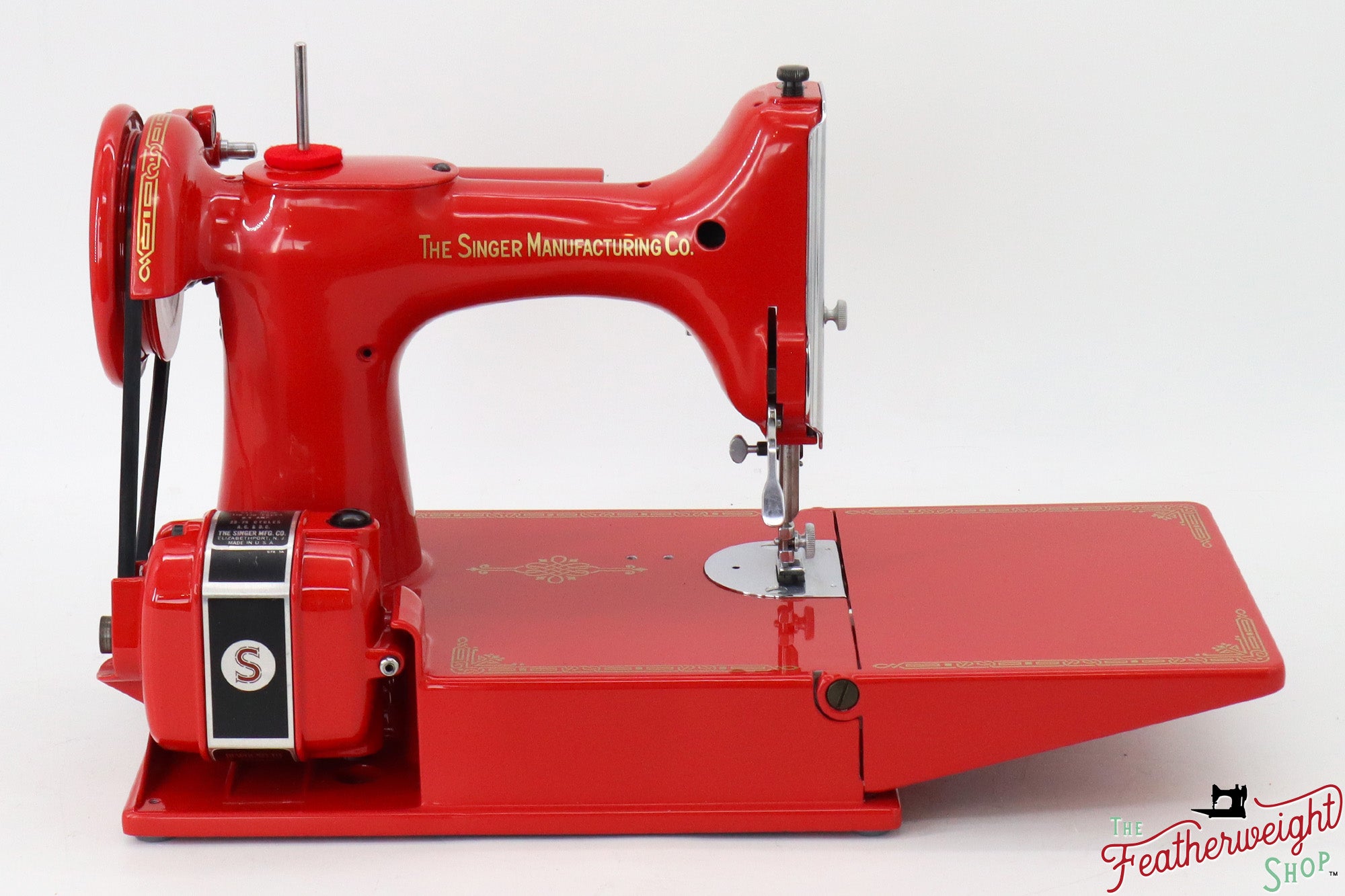 Singer Featherweight 221K, Centennial - EG3030** - Fully Restored in Liberty Red