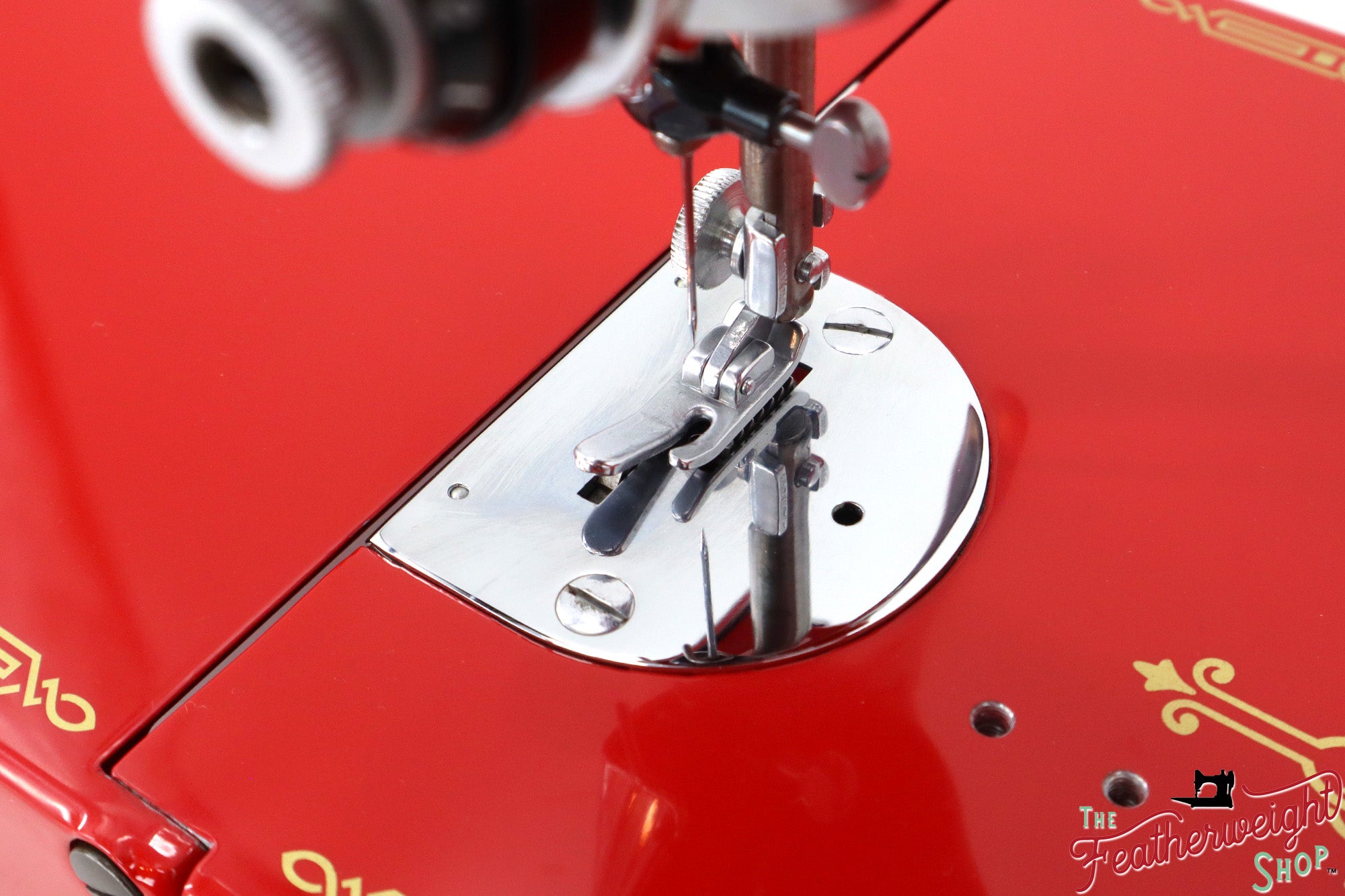 Singer Featherweight 221K, Centennial - EG3030** - Fully Restored in Liberty Red