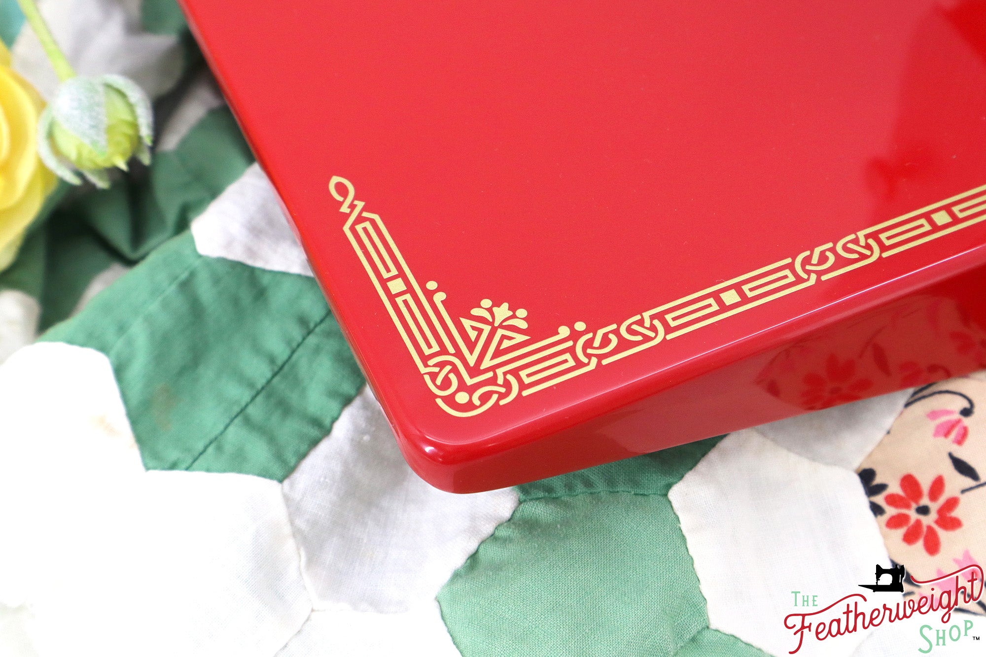 Singer Featherweight 221K, Centennial - EG3030** - Fully Restored in Liberty Red